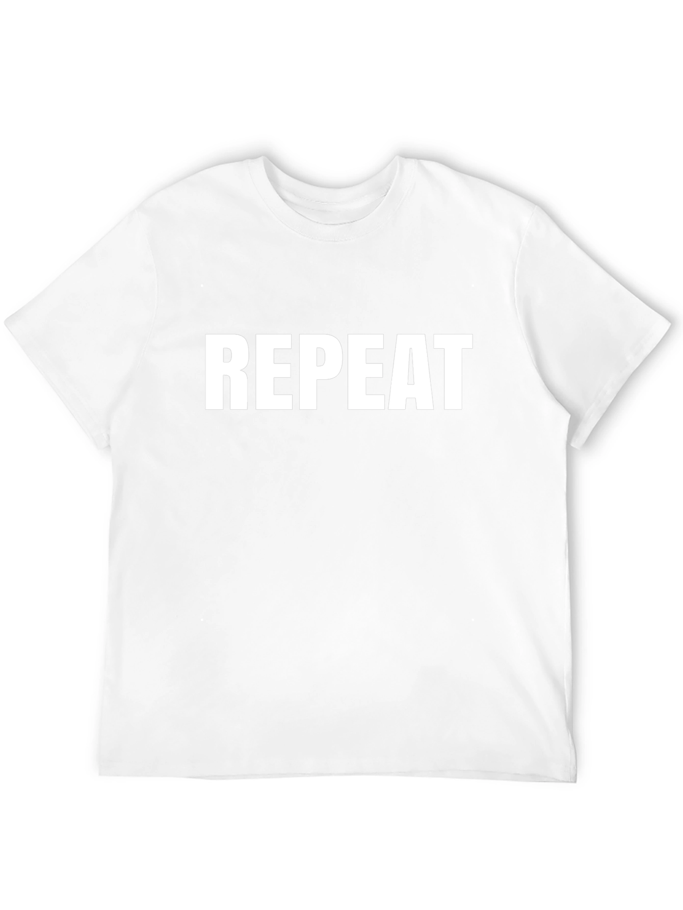 Repeat Graphic T-Shirt - Bold Statement Tee