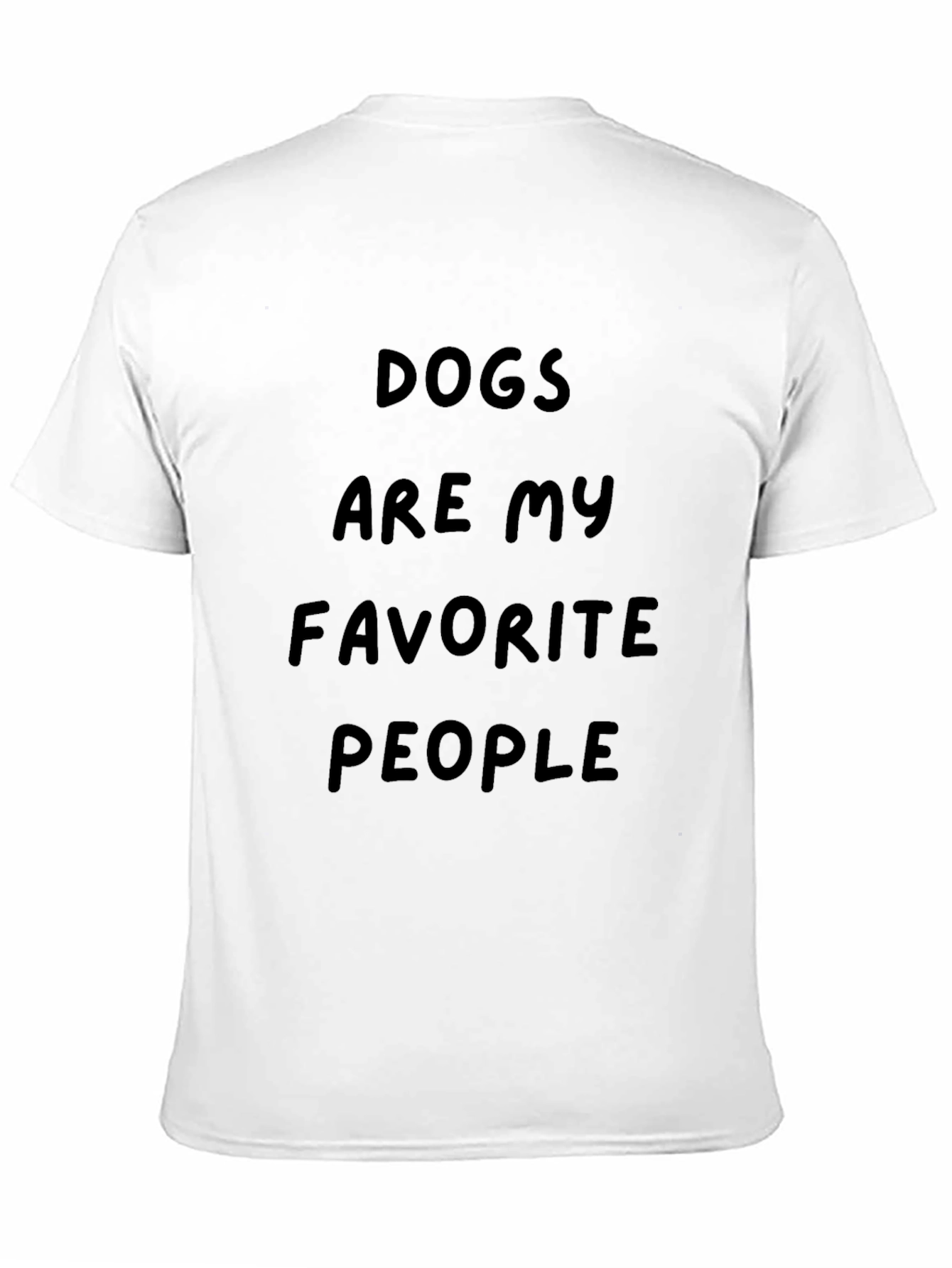 Dogs Are My Favorite People T-Shirt