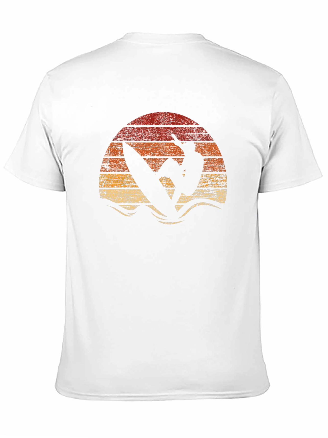 Retro Surfer Sunset Graphic Tee