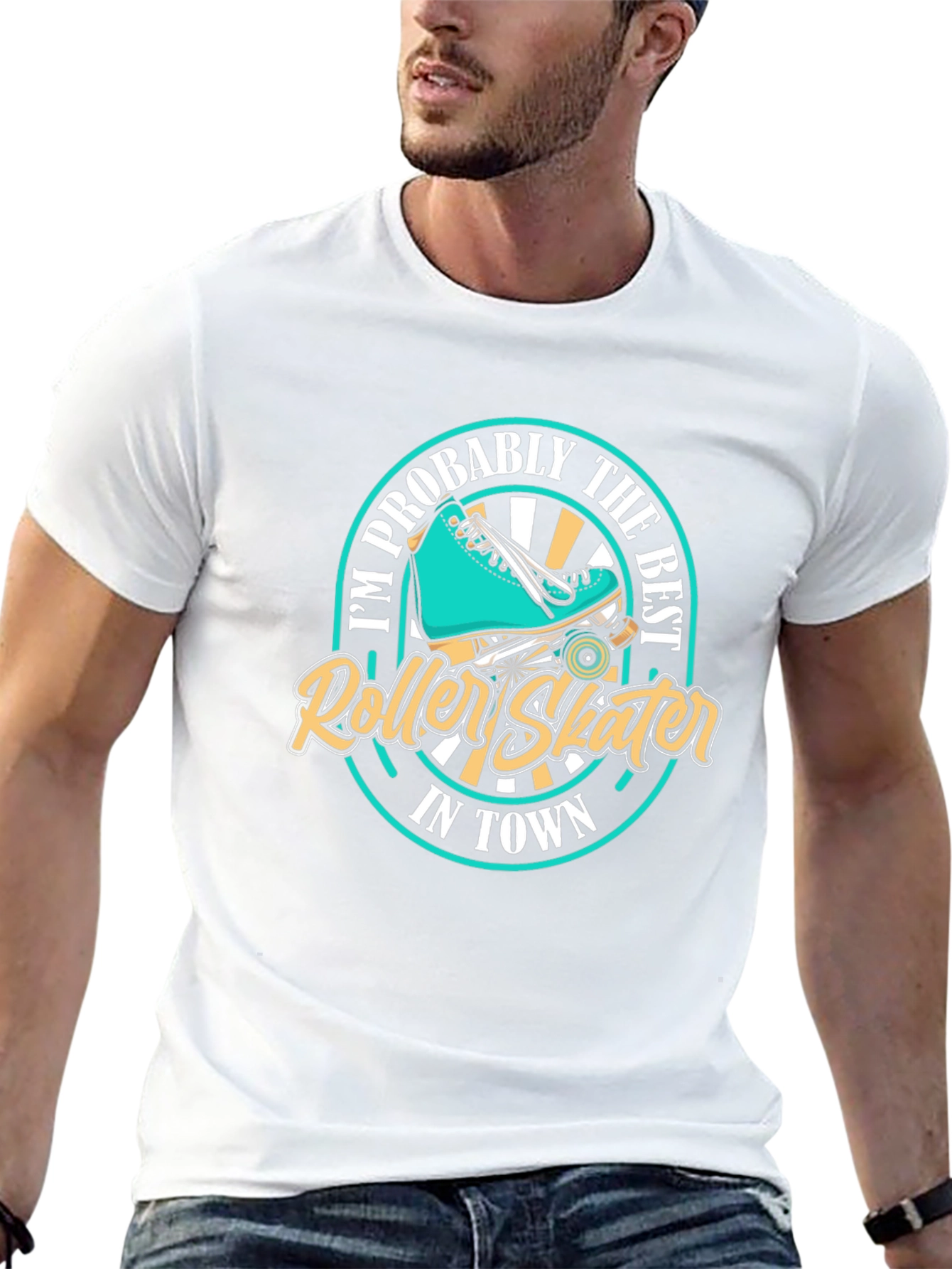 Best Roller Skater Graphic Tee