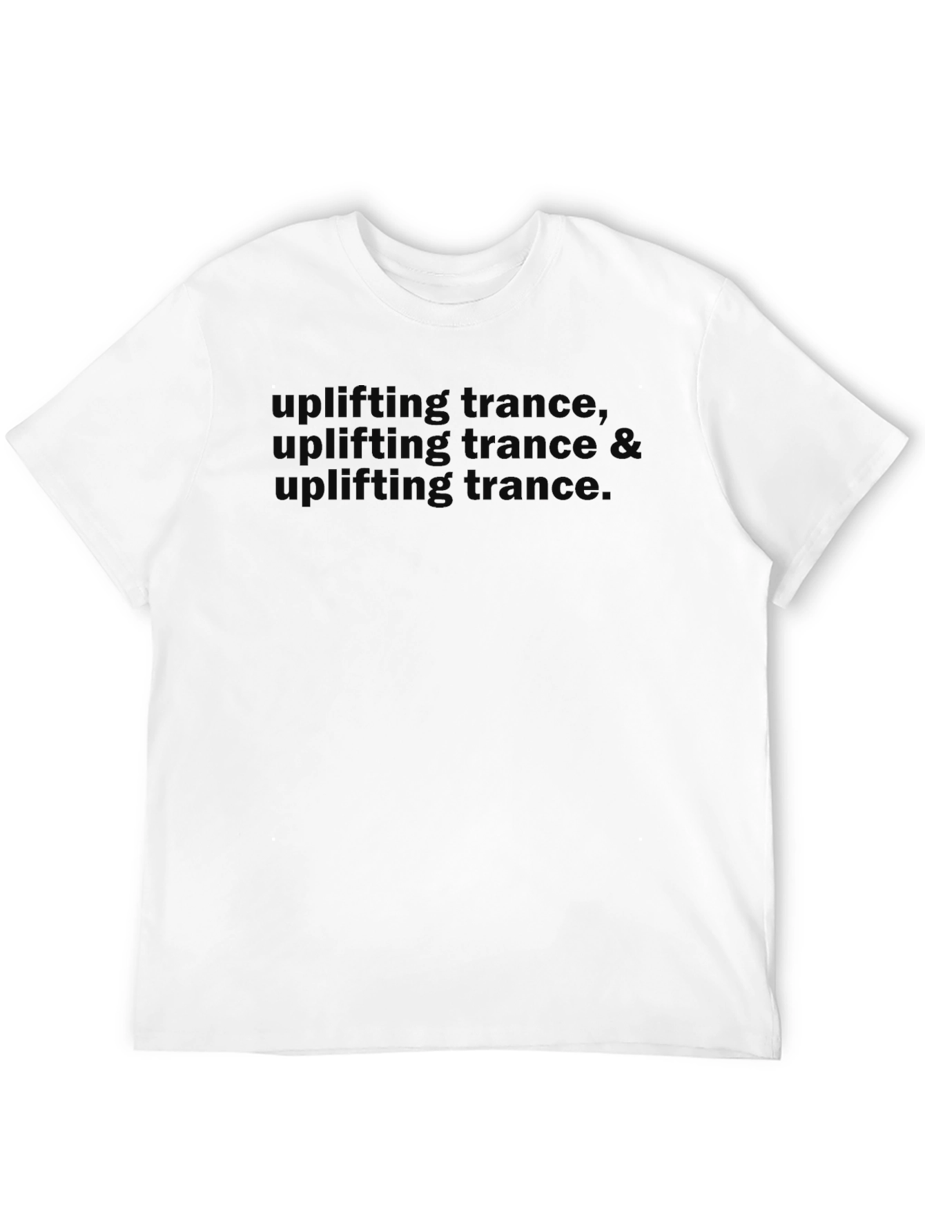 Uplifting Trance Graphic Tee - Black
