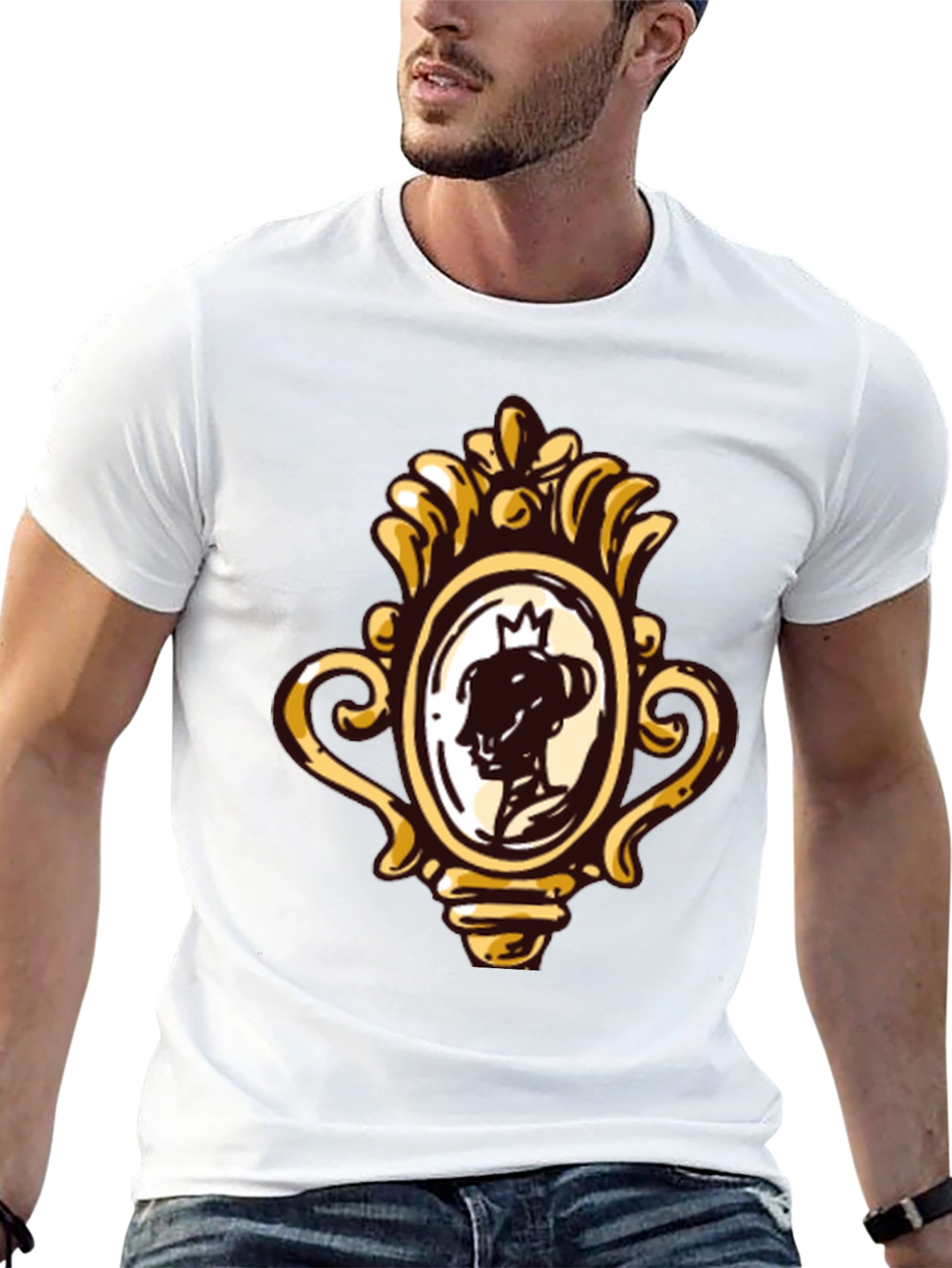 Queen Silhouette Framed Graphic Tee