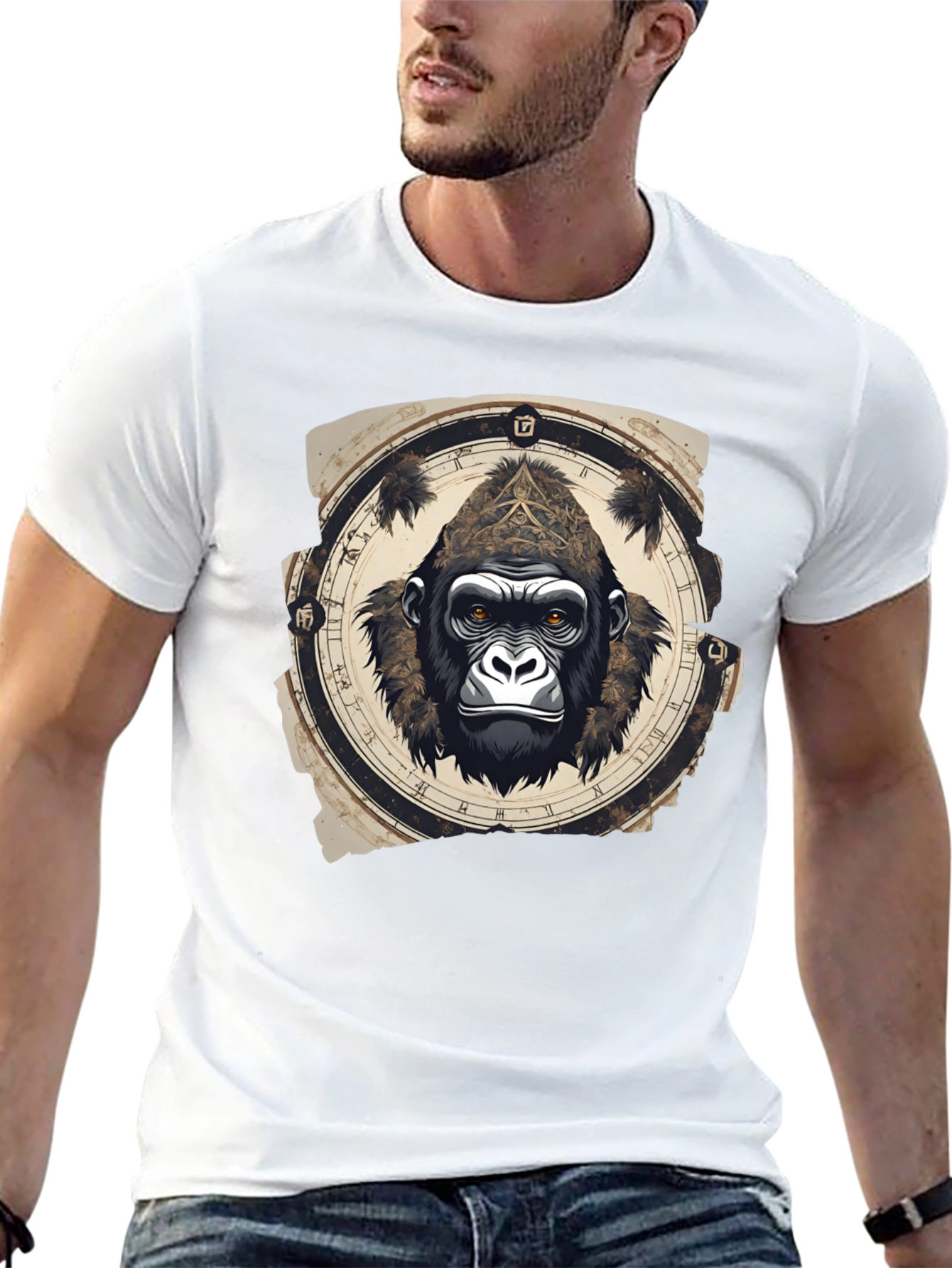 Gorilla Timepiece Graphic Tee