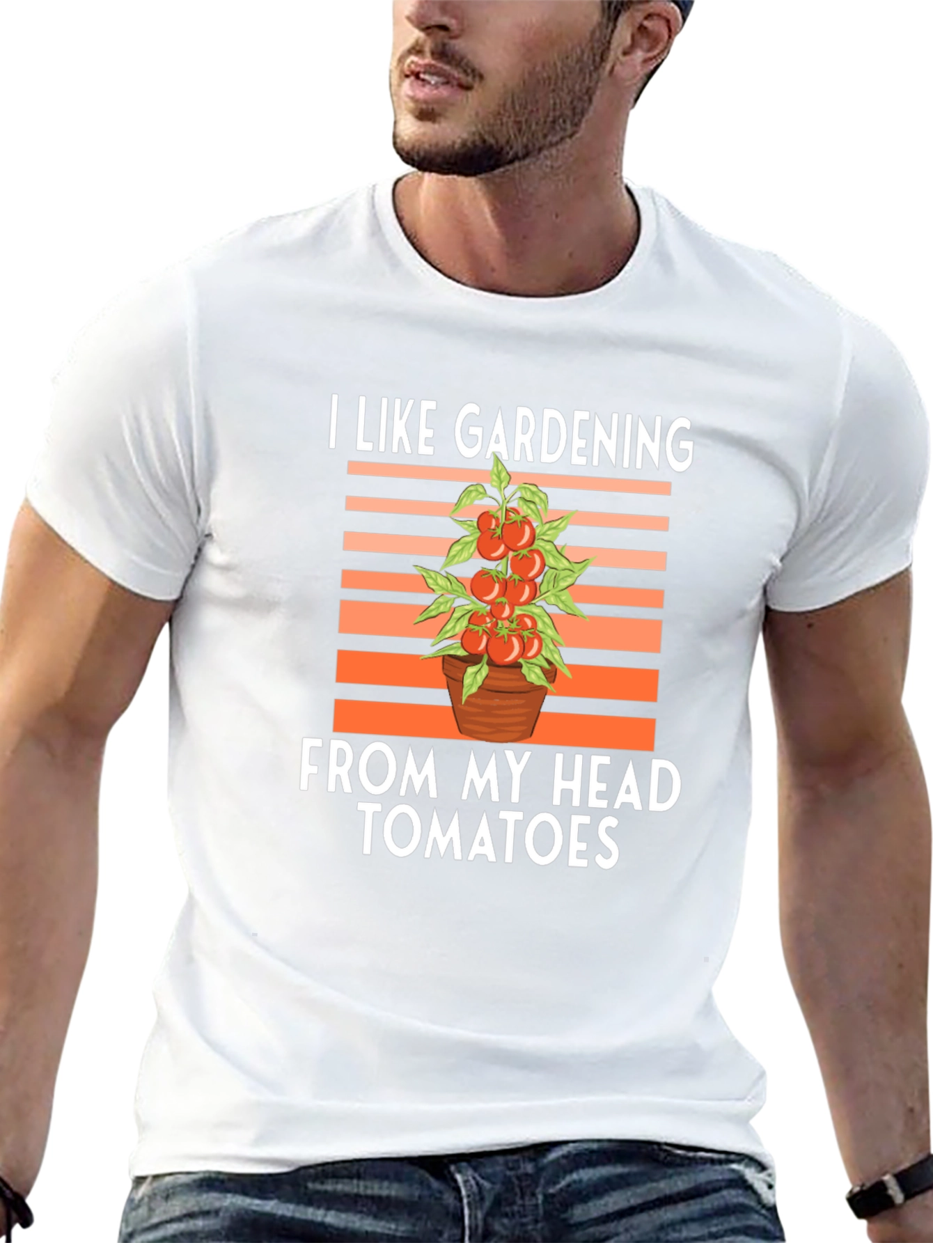 Gardening Tomato T-Shirt - From My Head Tomatoes