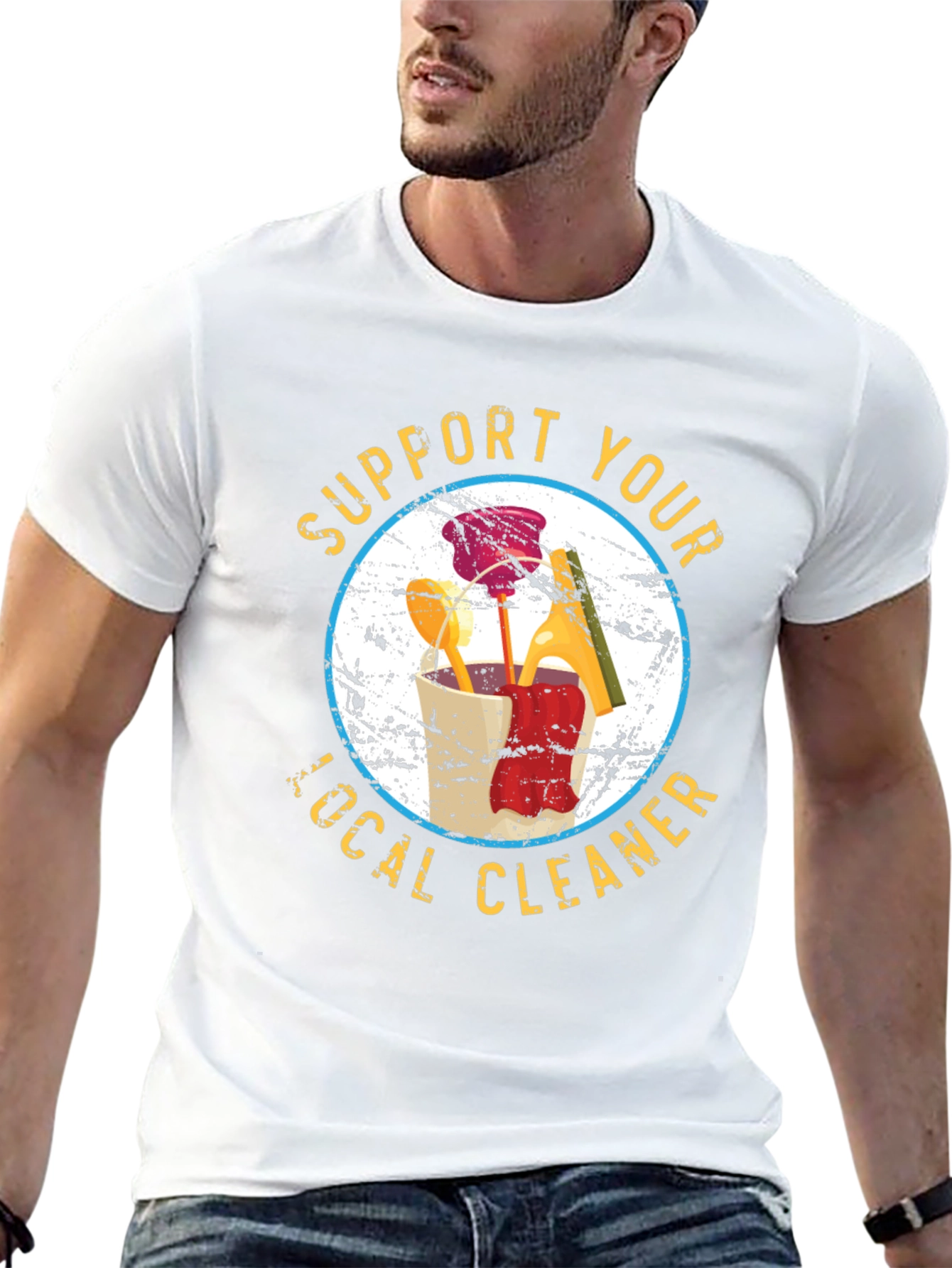 Support Your Local Cleaner T-Shirt