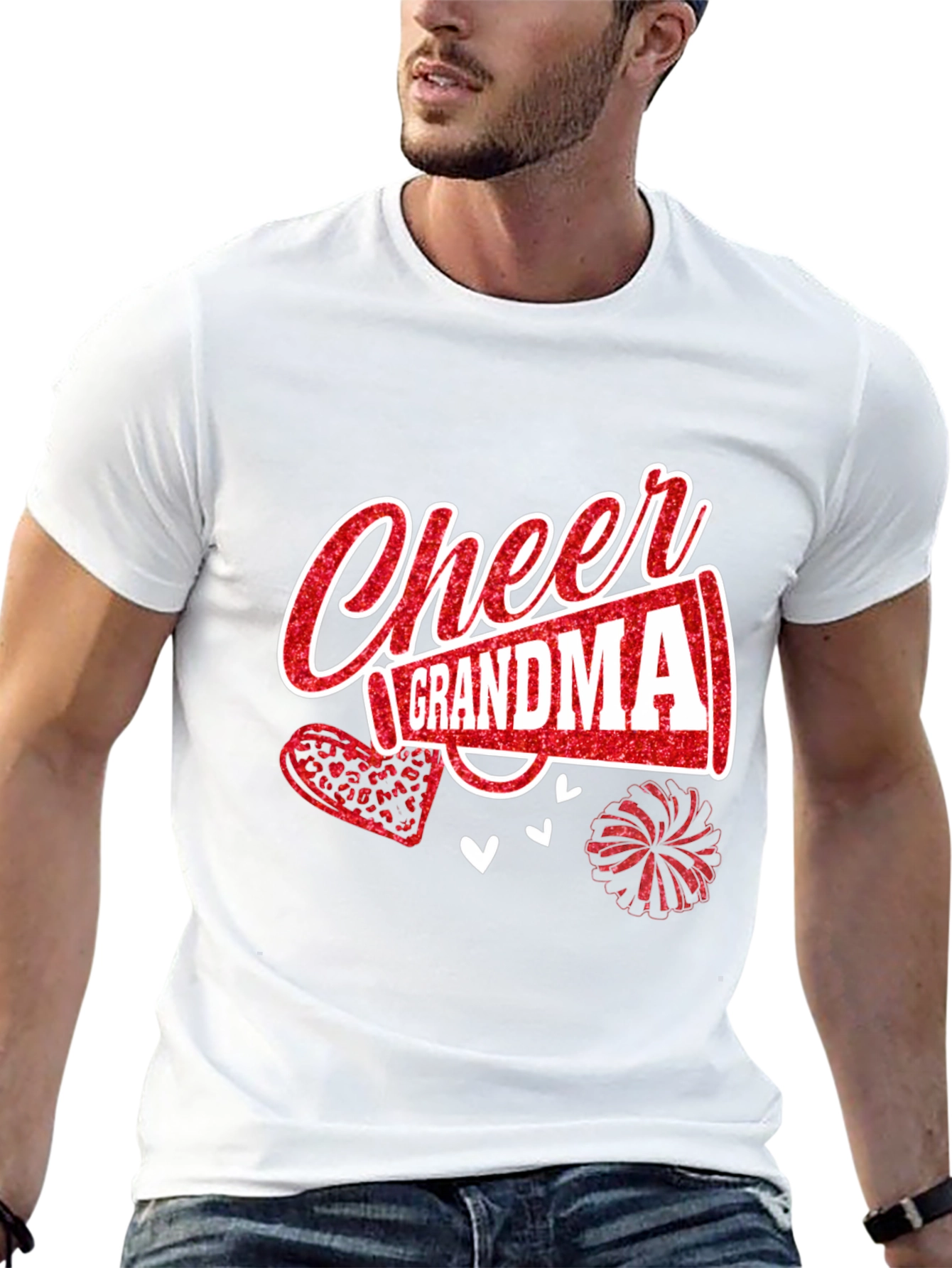 Cheer Grandma Graphic T-Shirt