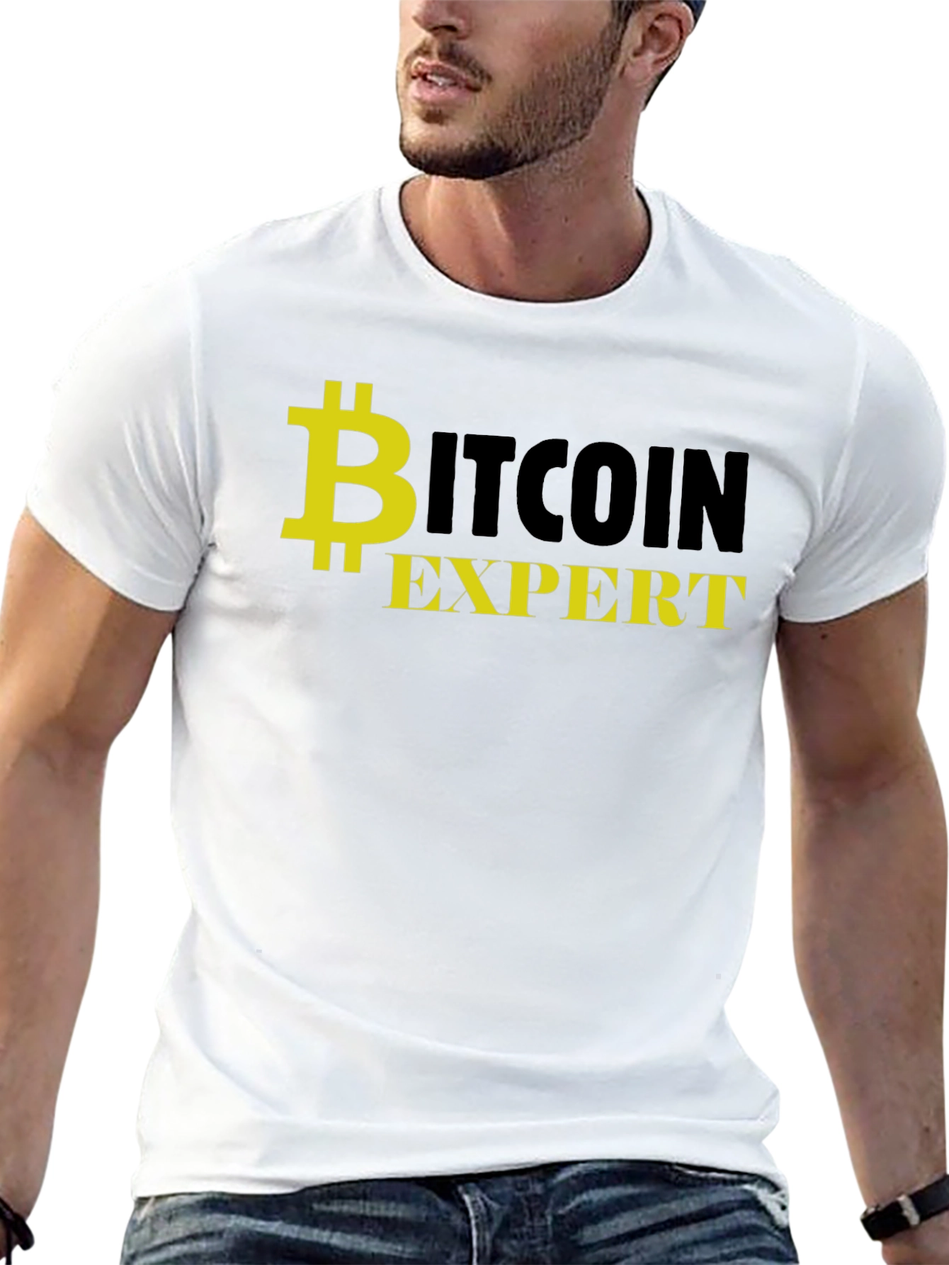 Bitcoin Expert T-Shirt - Crypto Enthusiast Tee