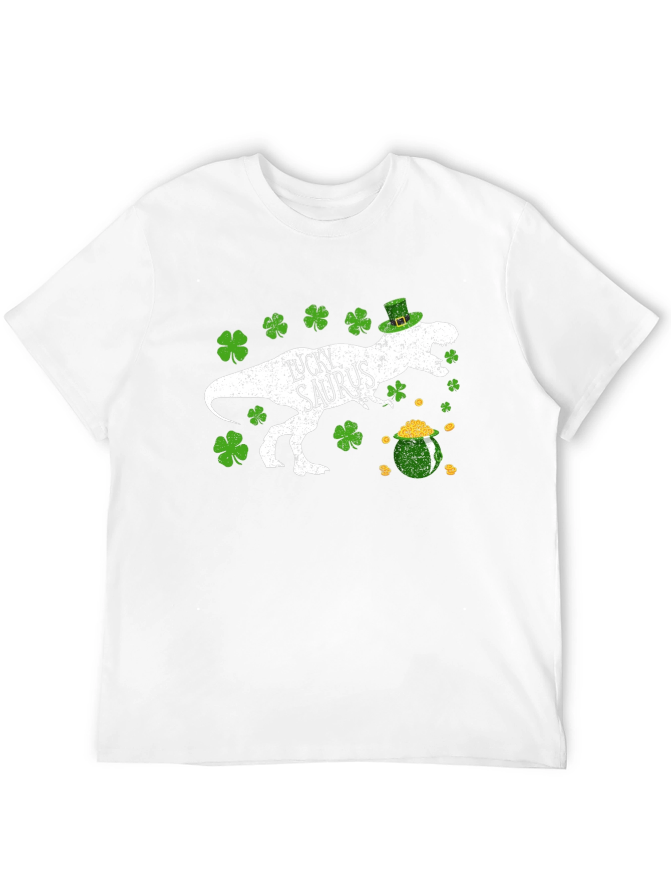 Lucky Saurus St. Patricks Day Graphic Tee
