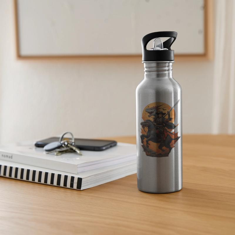 Warrior Riding Dinosaur