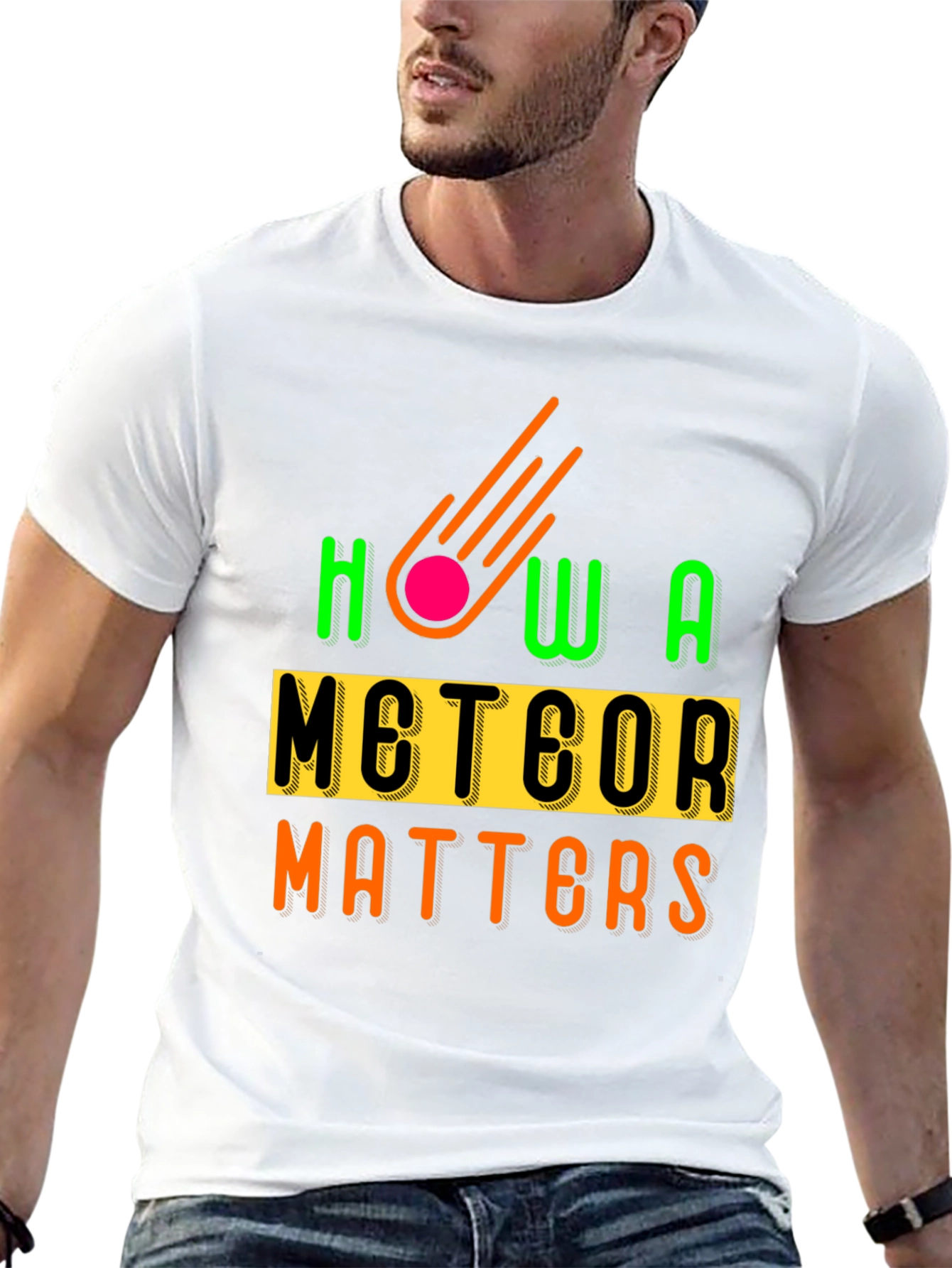 How a Meteor Matters Graphic Tee
