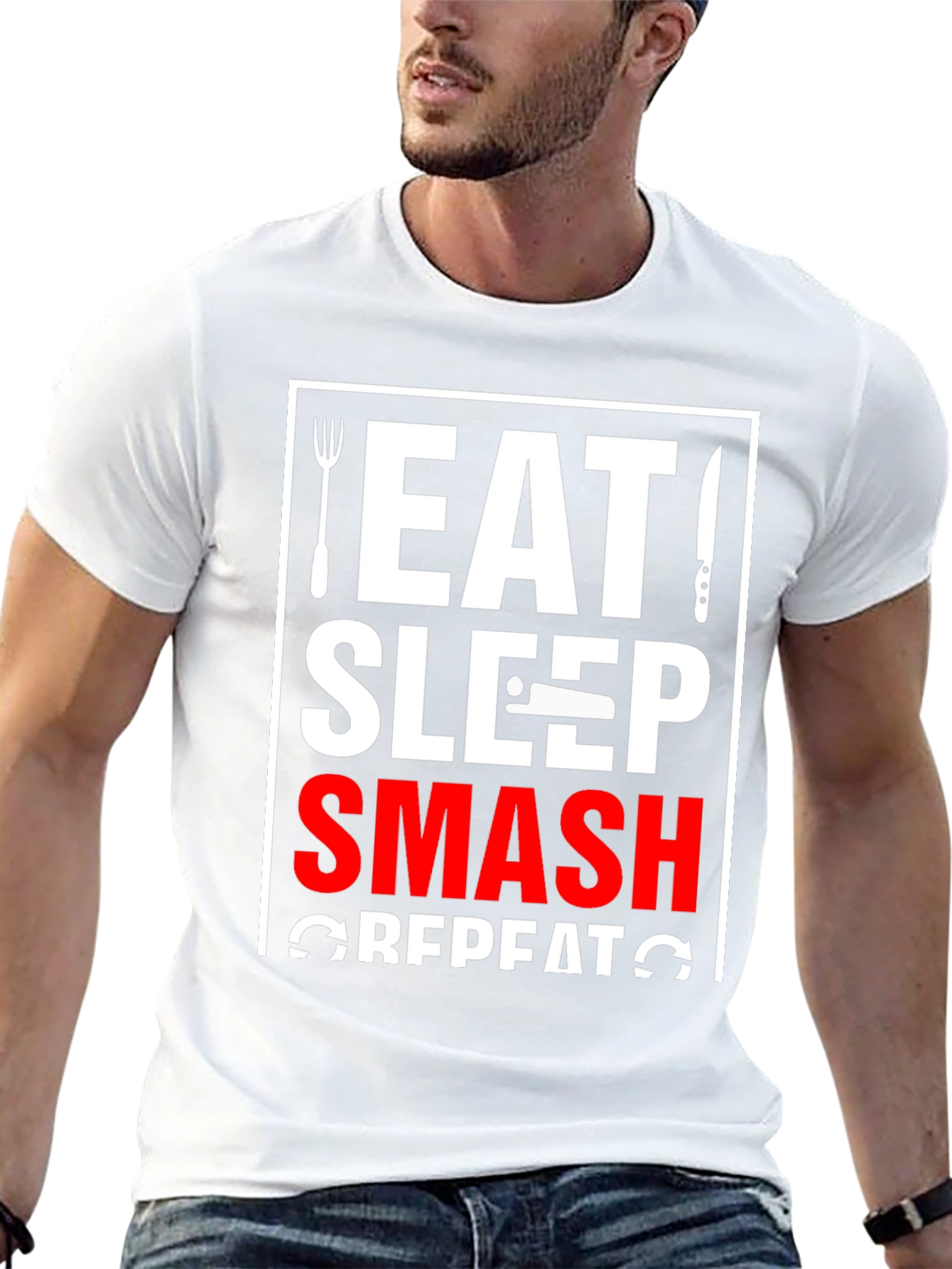 Eat Sleep Smash Repeat T-Shirt