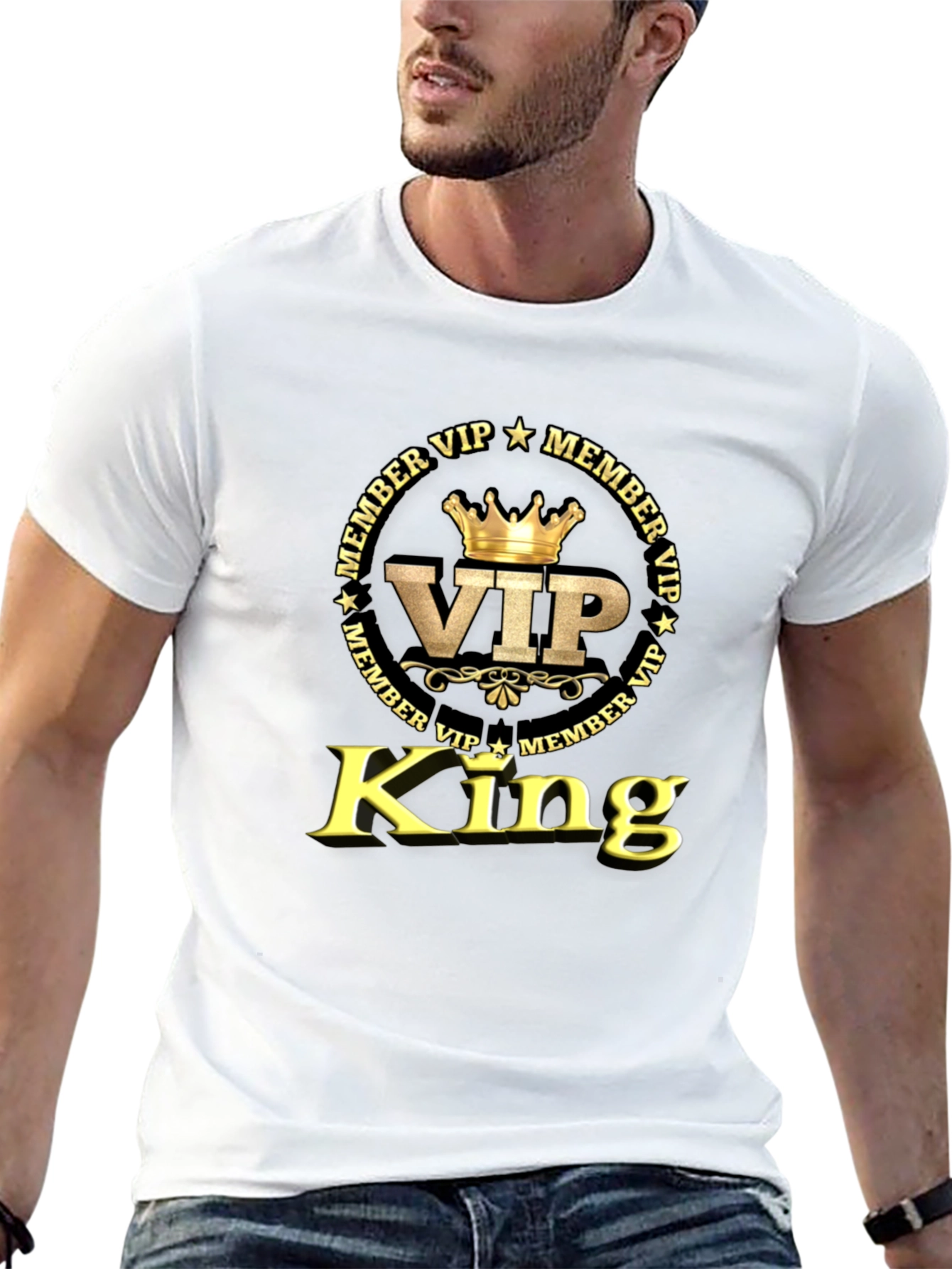 VIP Member King Graphic T-Shirt