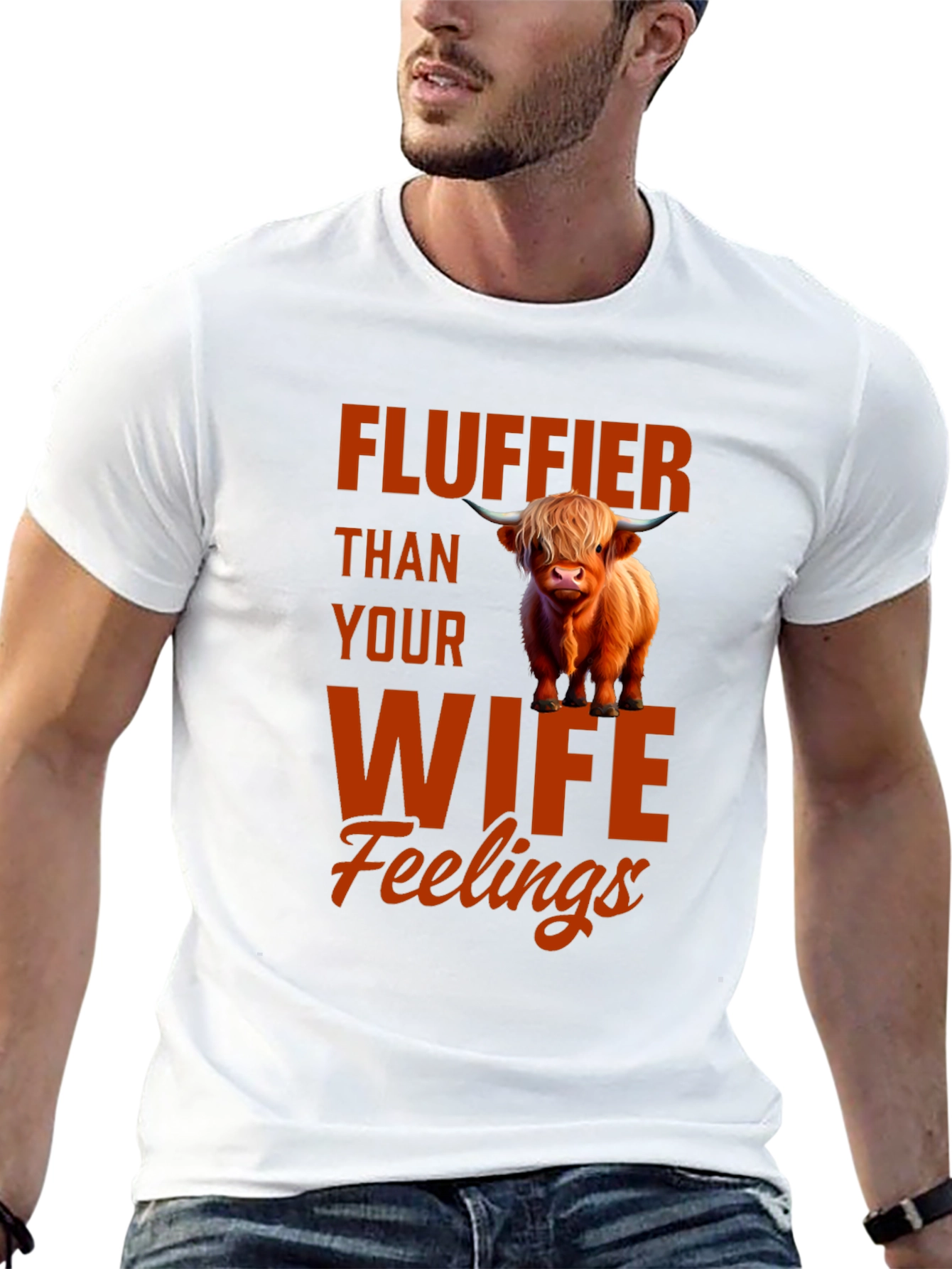 Fluffier Than Your Wife T-Shirt