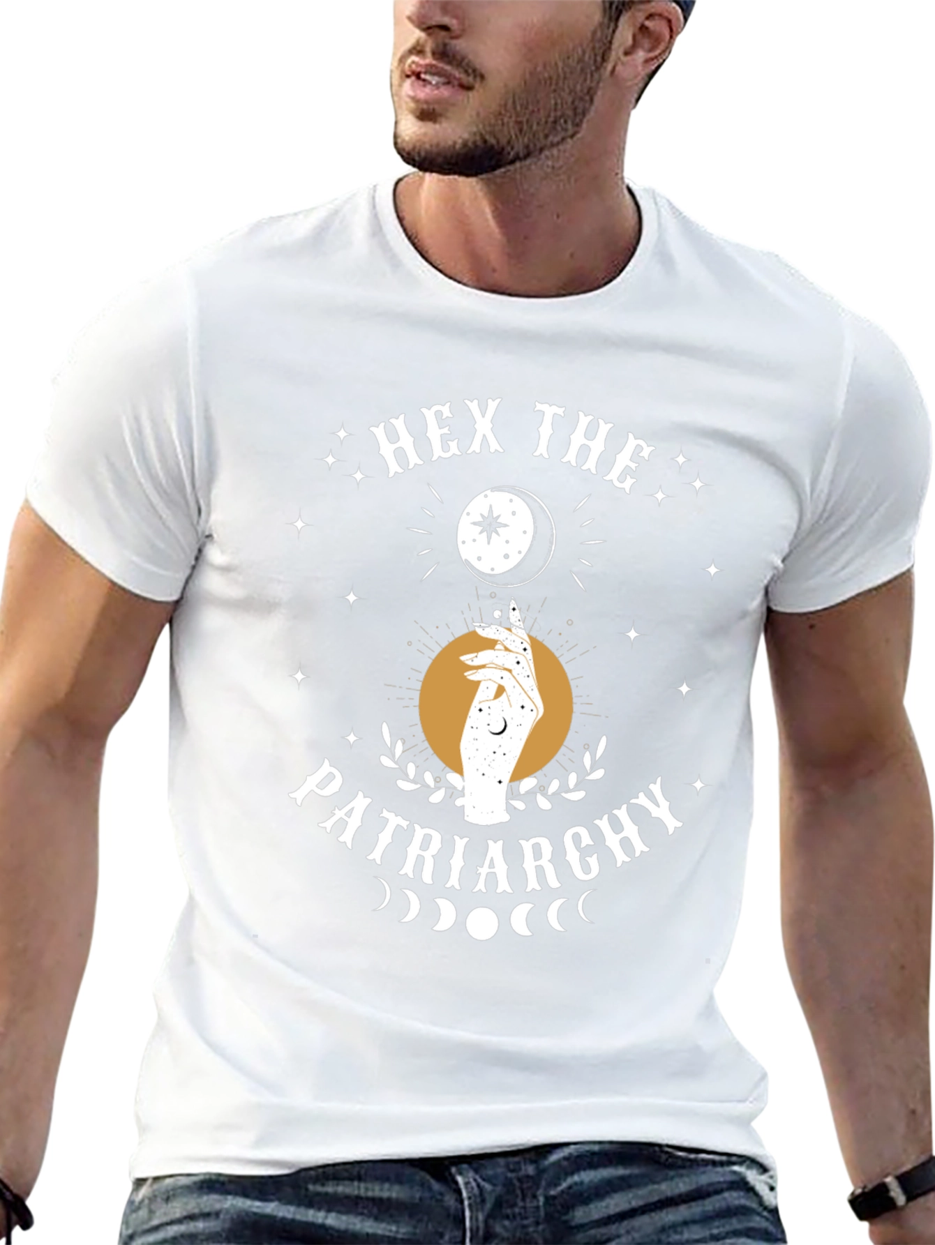 Hex The Patriarchy Black Graphic T-Shirt
