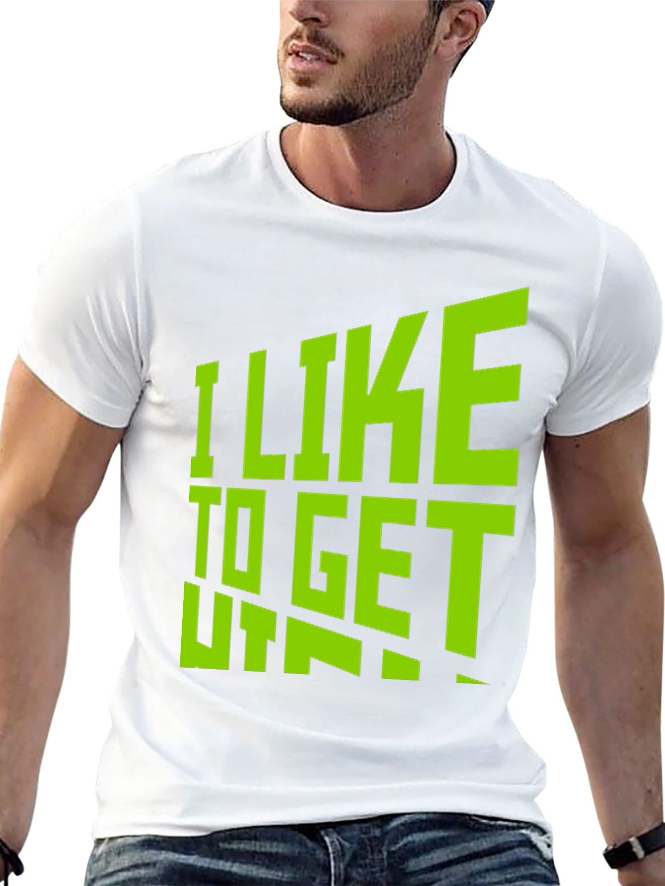 I Like to Get Taped Black T-Shirt