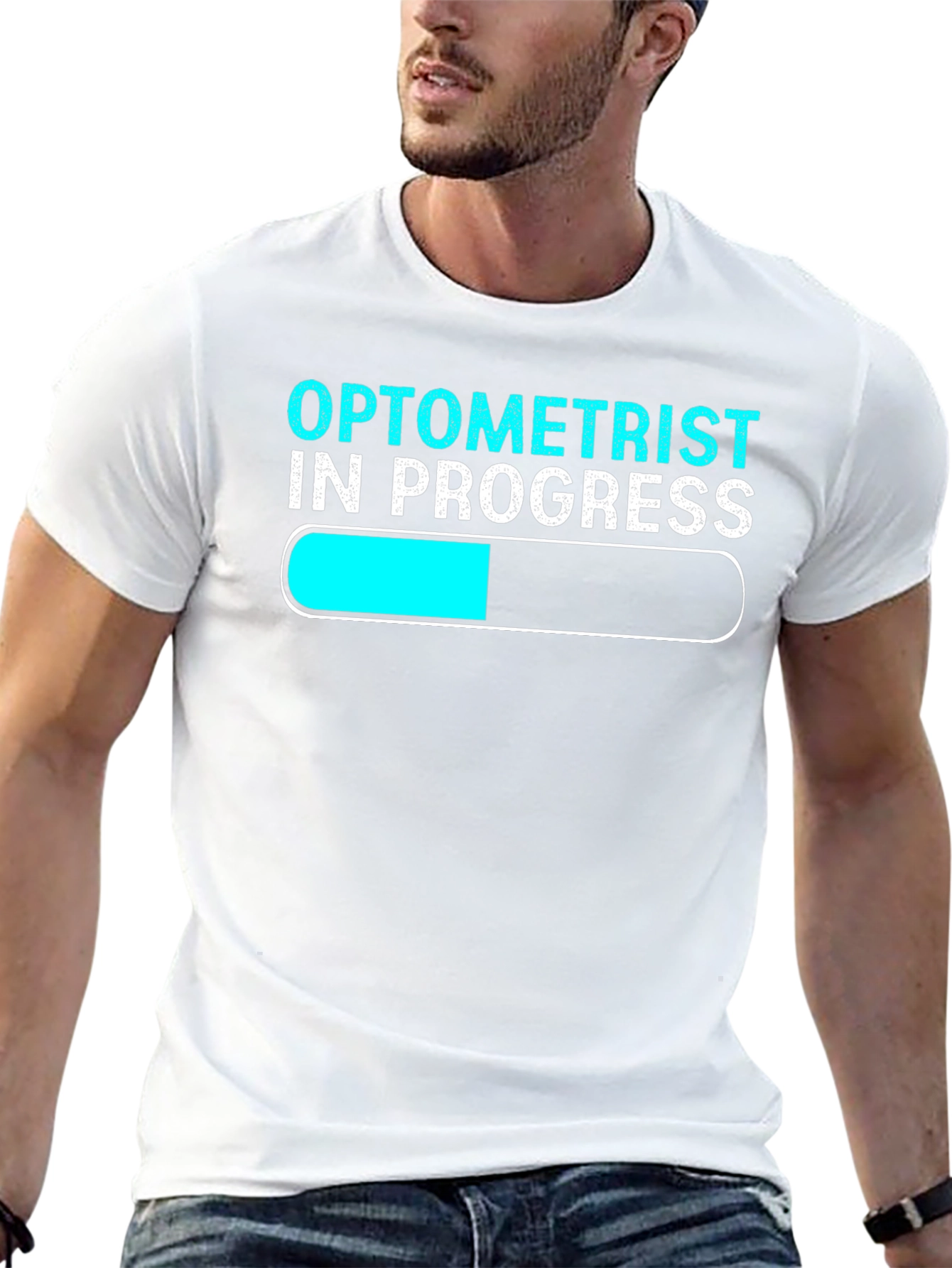 Optometrist In Progress T-Shirt - Study Humor Tee