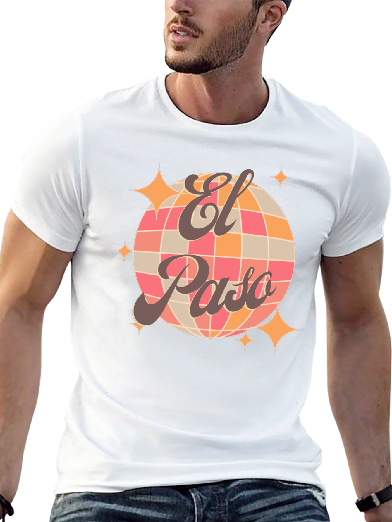 El Paso Disco Ball Graphic Tee
