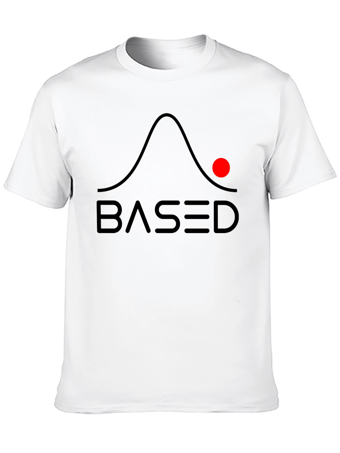 Based T-Shirt - Probability Distribution Graphic Tee