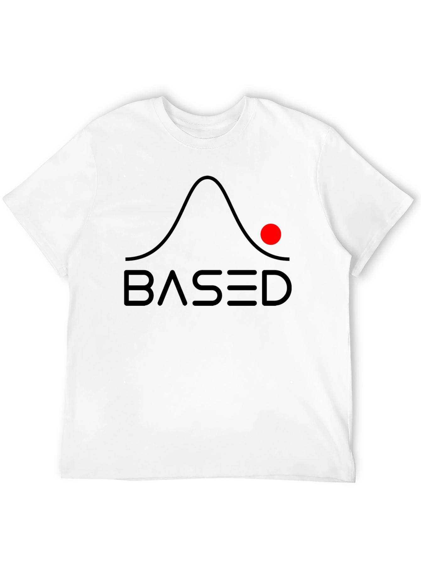 Based T-Shirt - Probability Distribution Graphic Tee