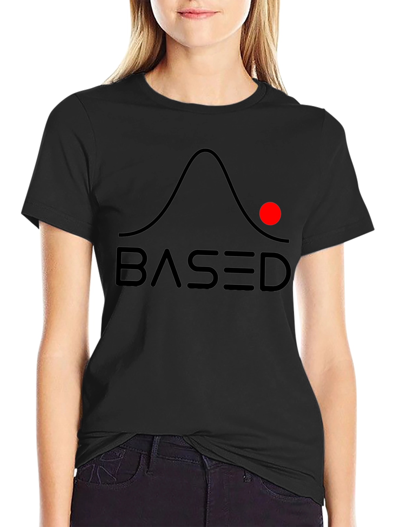 Based T-Shirt - Probability Distribution Graphic Tee