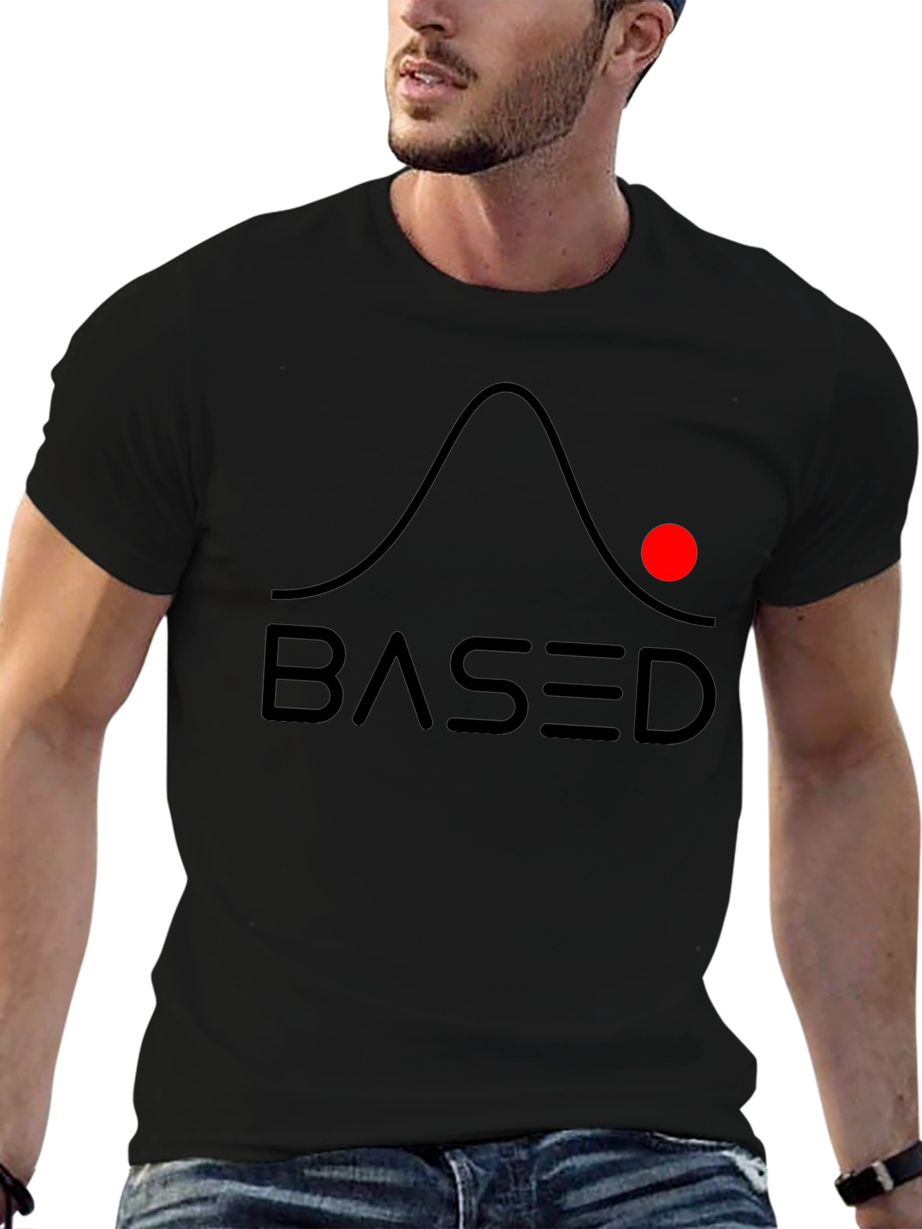 Based T-Shirt - Probability Distribution Graphic Tee