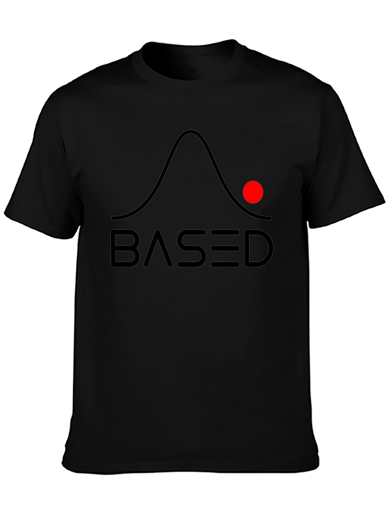 Based T-Shirt - Probability Distribution Graphic Tee