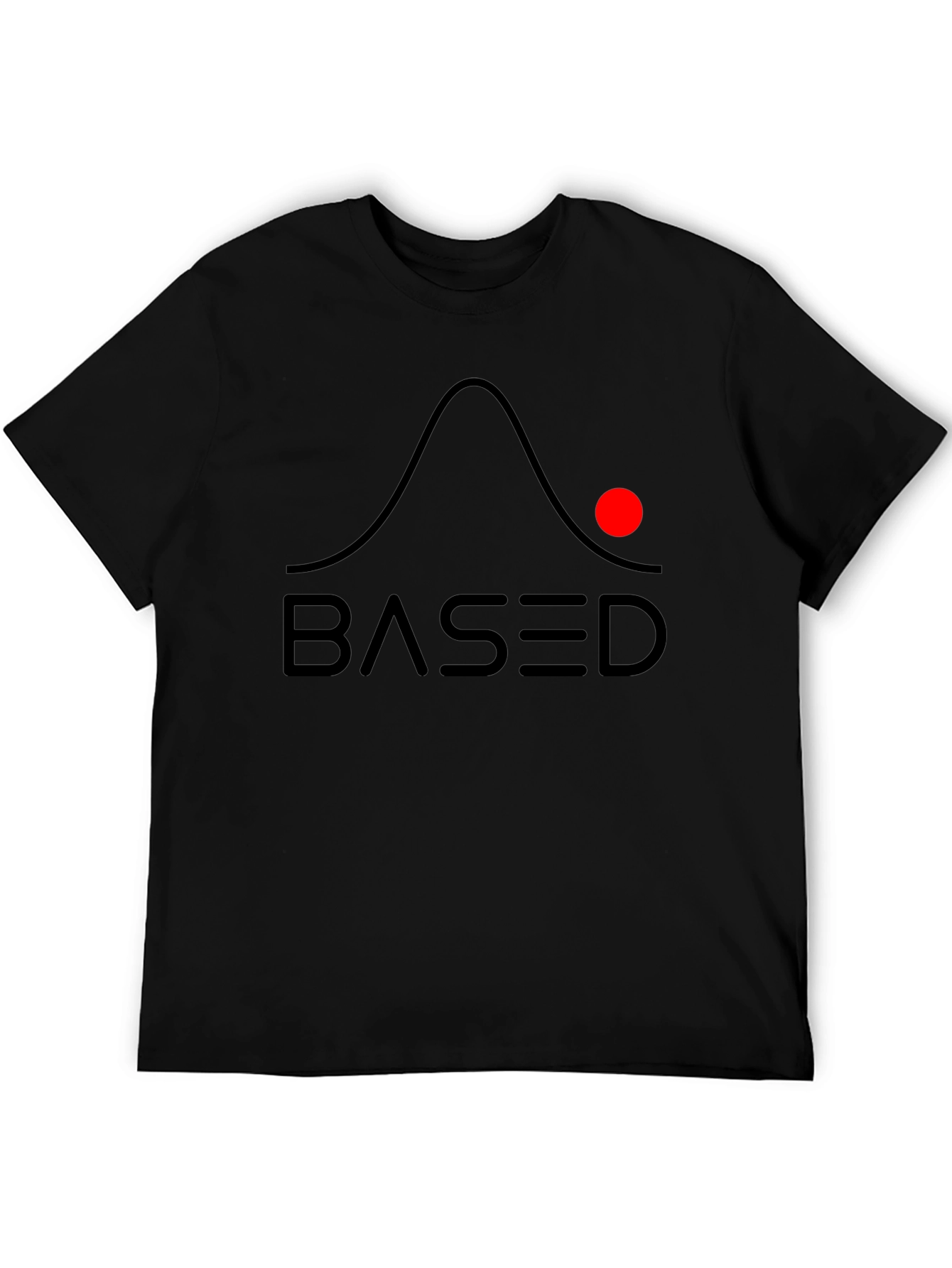 Based T-Shirt - Probability Distribution Graphic Tee