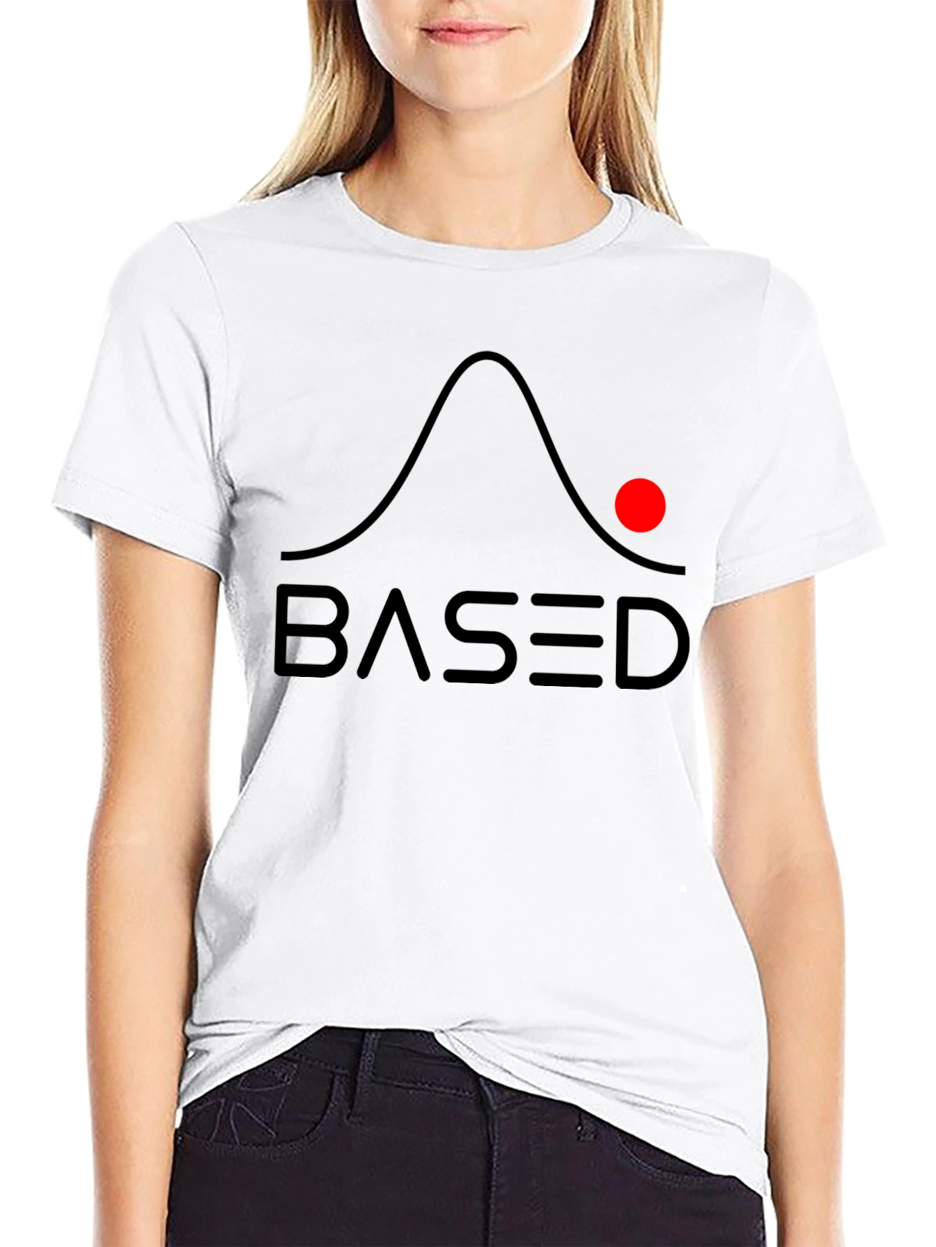 Based T-Shirt - Probability Distribution Graphic Tee