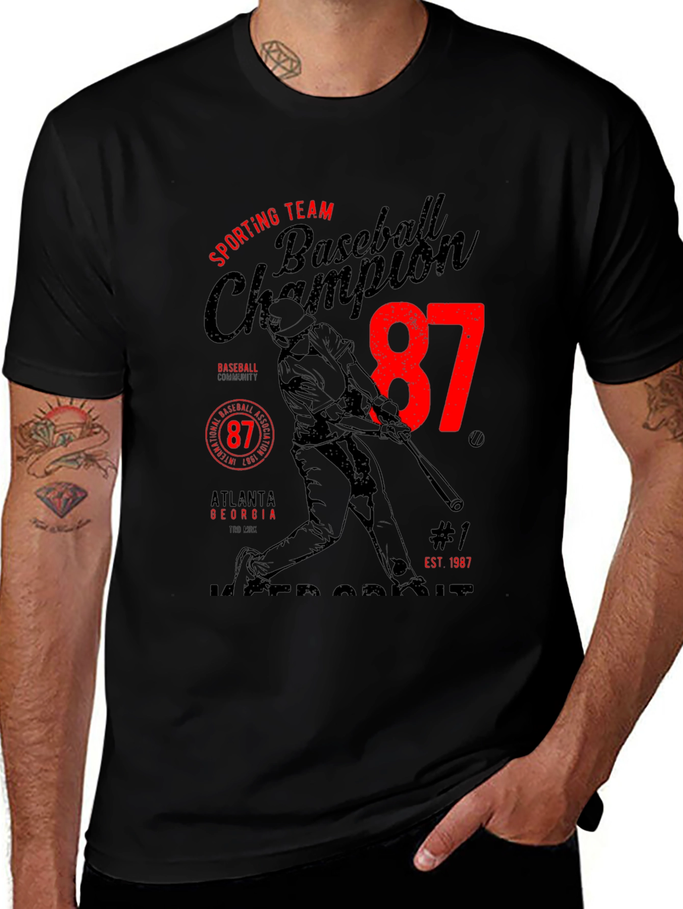 Baseball Champion 87 T-Shirt