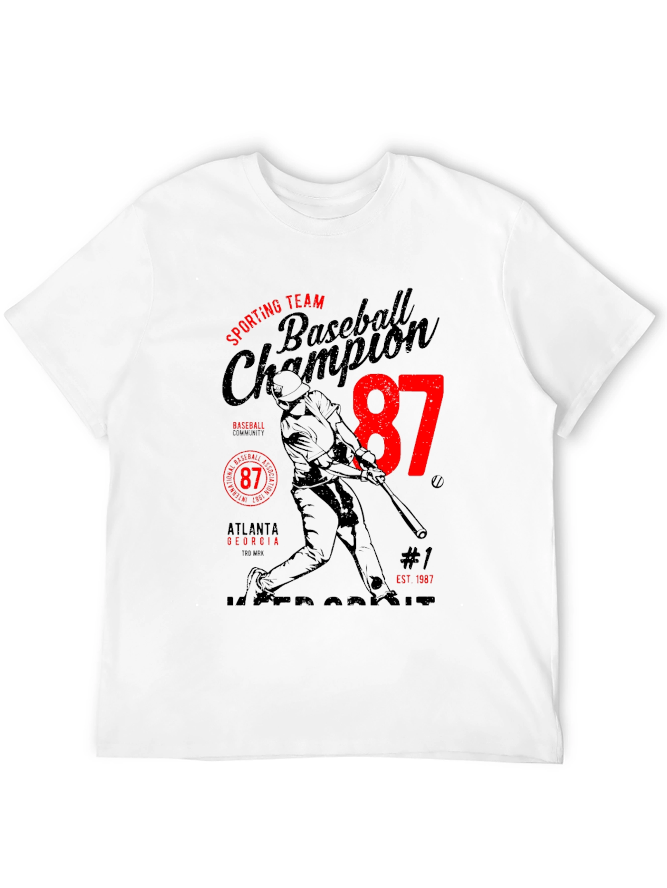 Baseball Champion 87 T-Shirt
