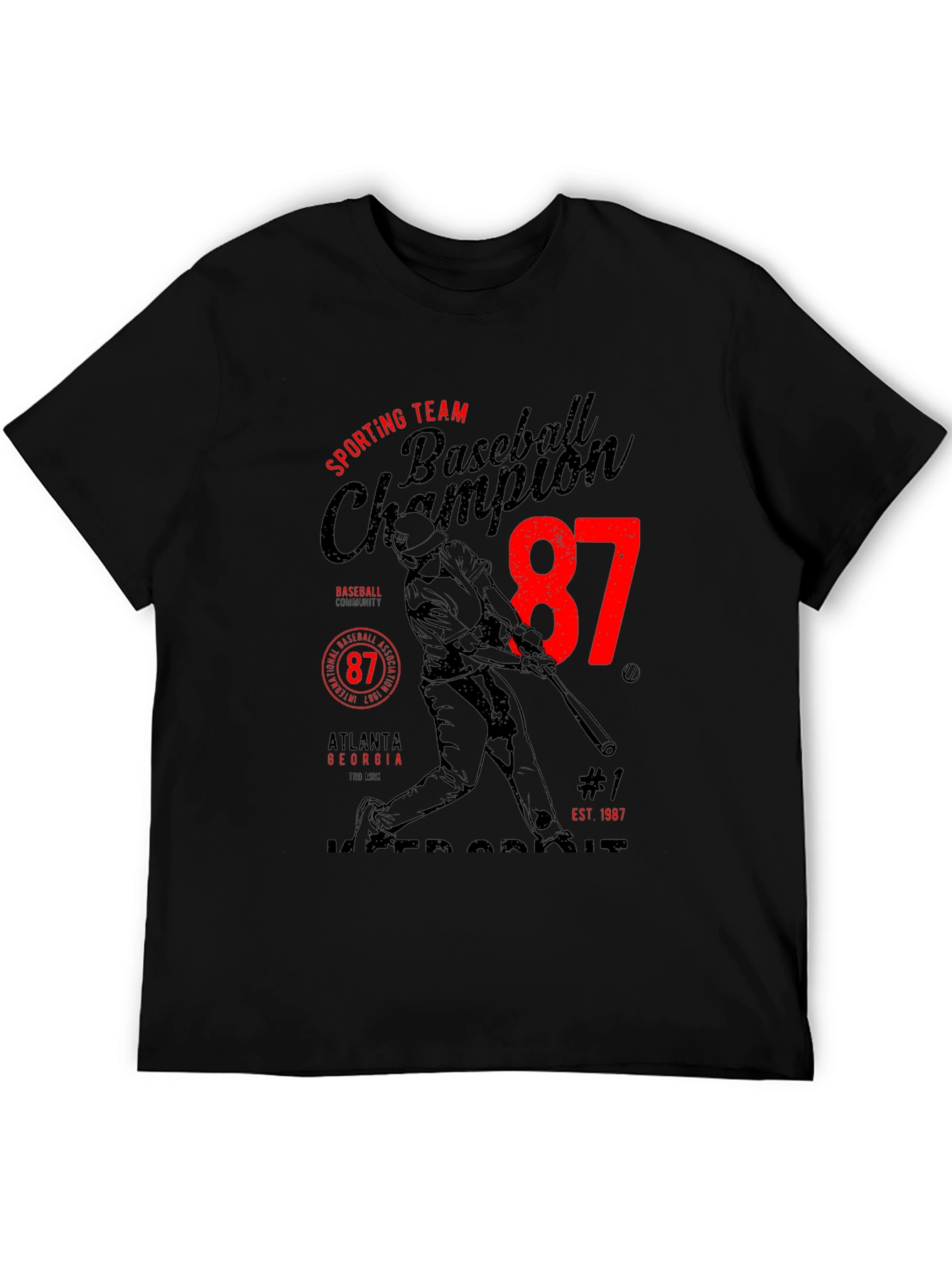 Baseball Champion 87 T-Shirt