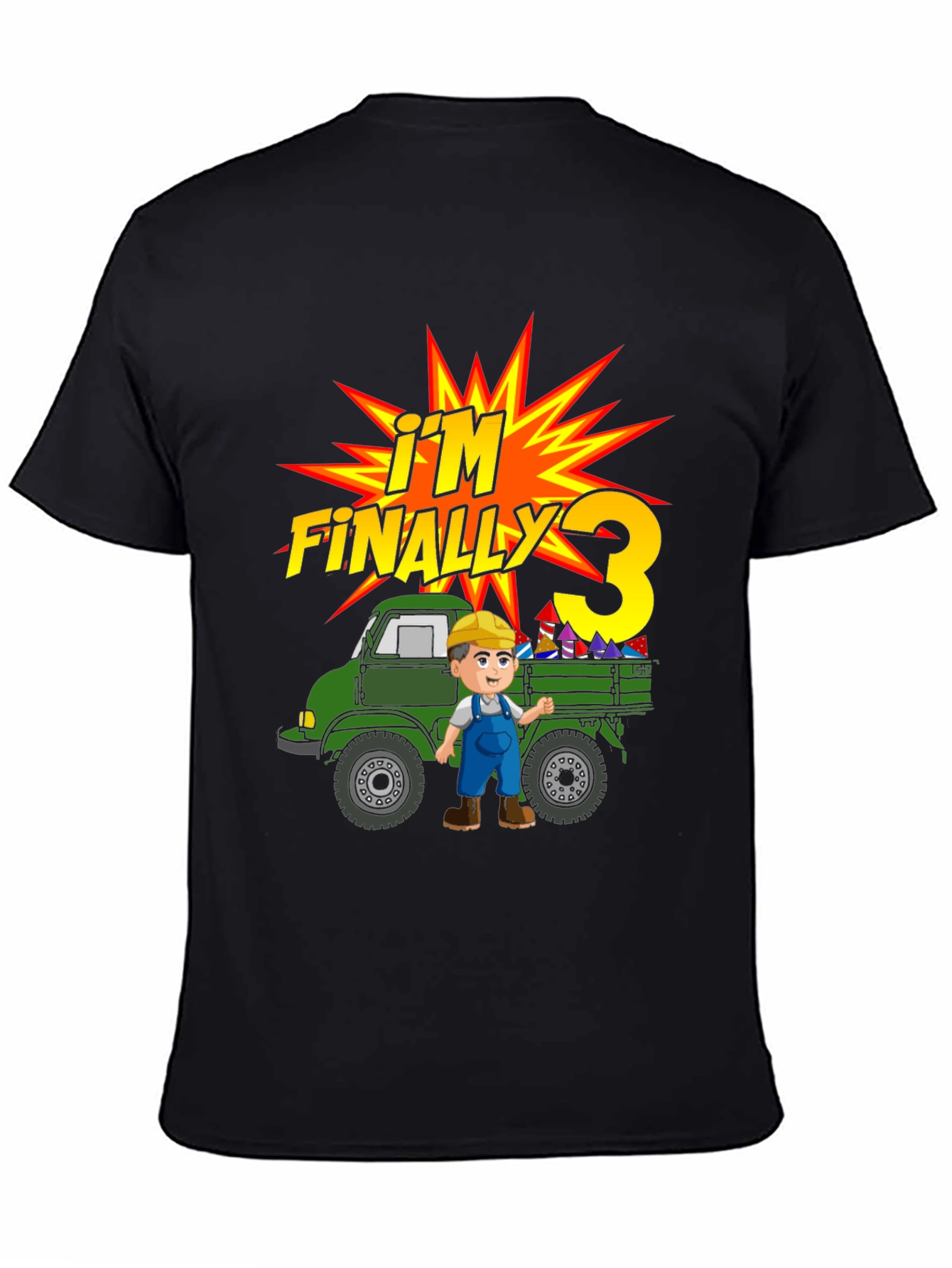Im Finally Three Kids T-Shirt