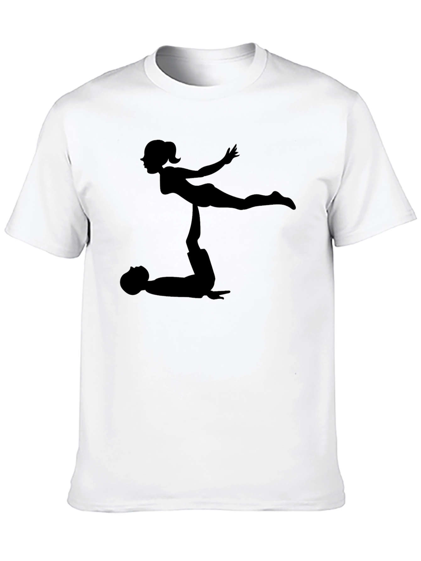 Acrobatic Pose Graphic Tee