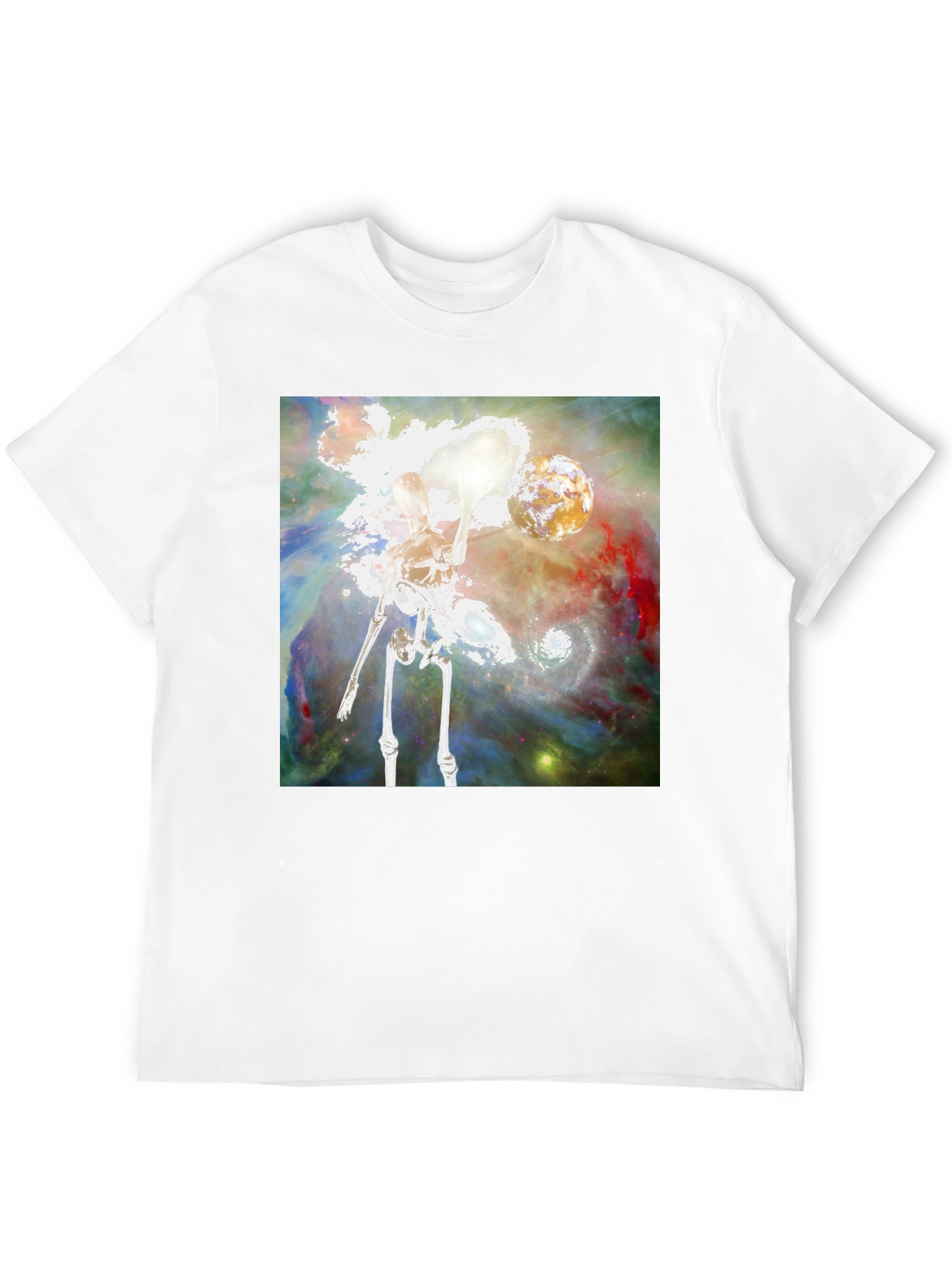 Celestial Skeleton Graphic Tee