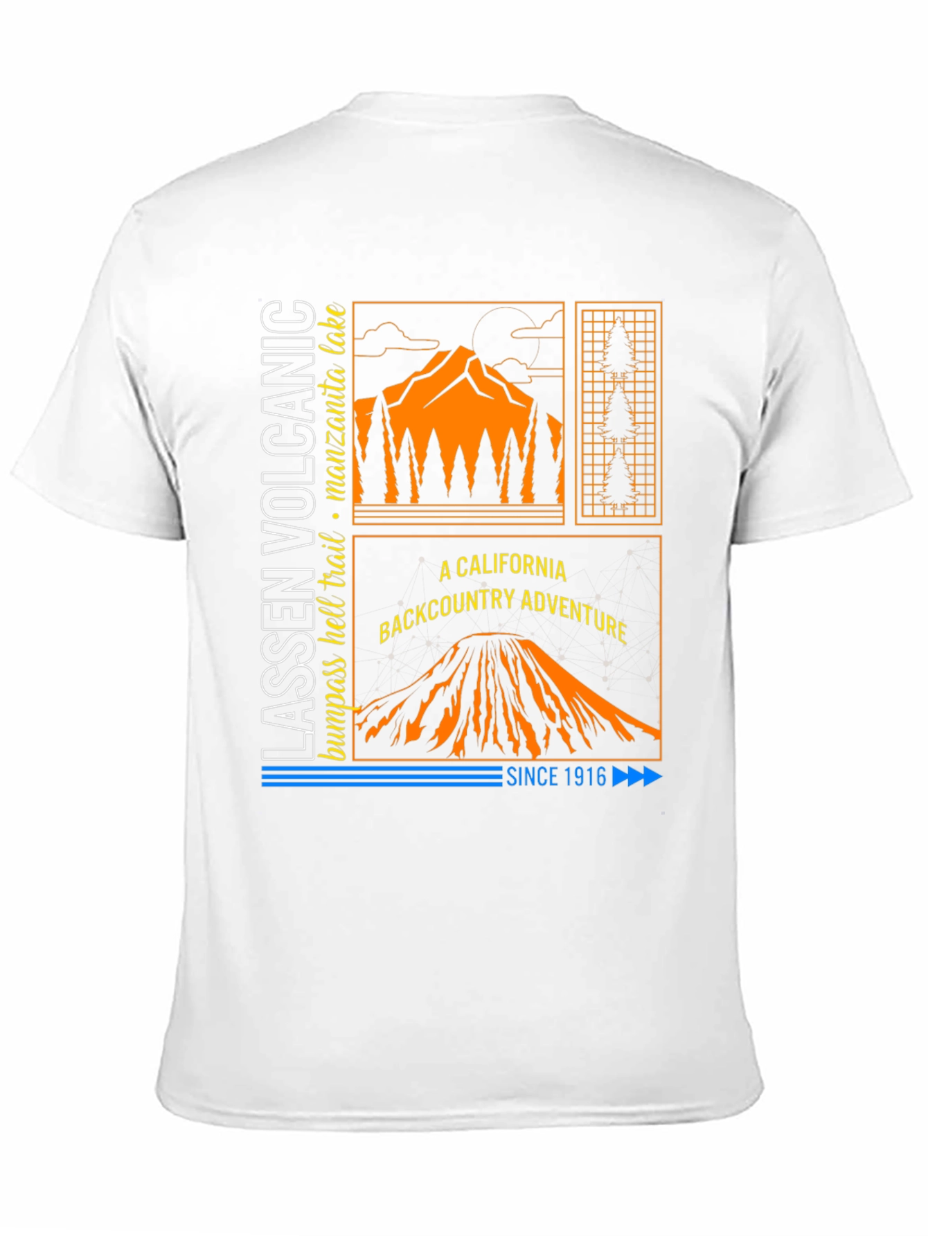 Lassen Volcanic Backcountry Adventure T-Shirt