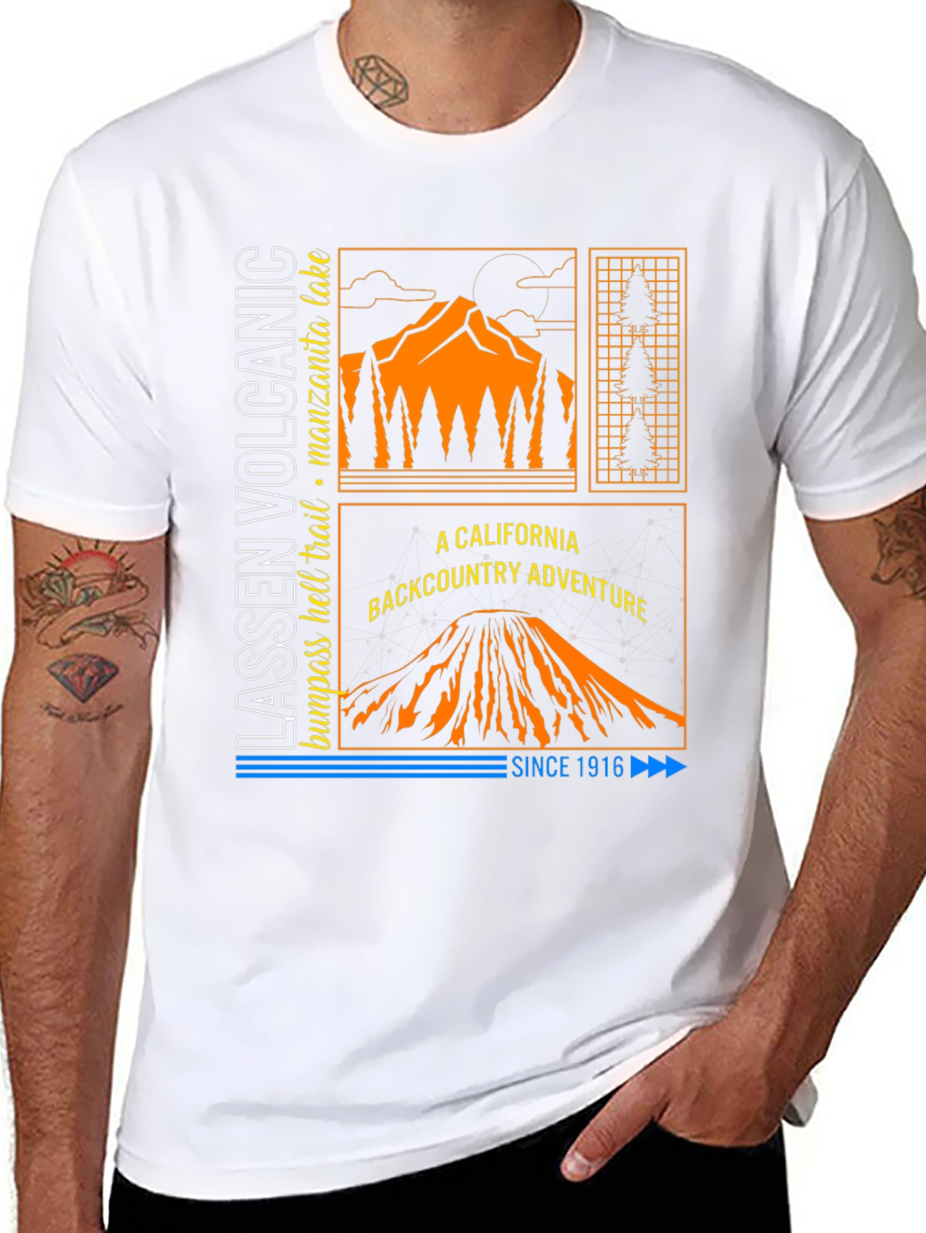 Lassen Volcanic Backcountry Adventure T-Shirt