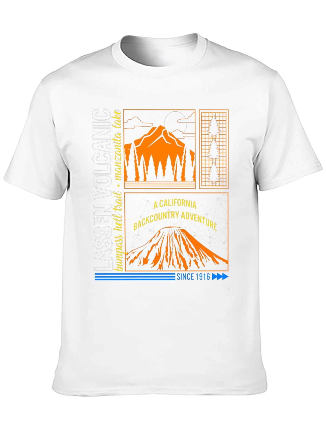 Lassen Volcanic Backcountry Adventure T-Shirt
