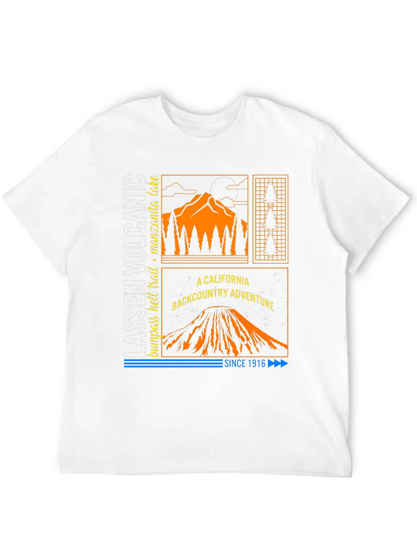Lassen Volcanic Backcountry Adventure T-Shirt