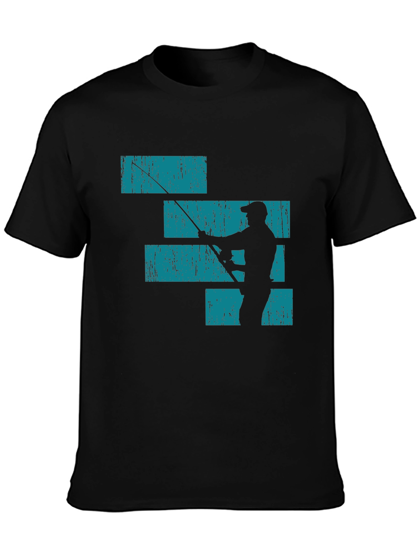 Fishing Silhouette Graphic Tee