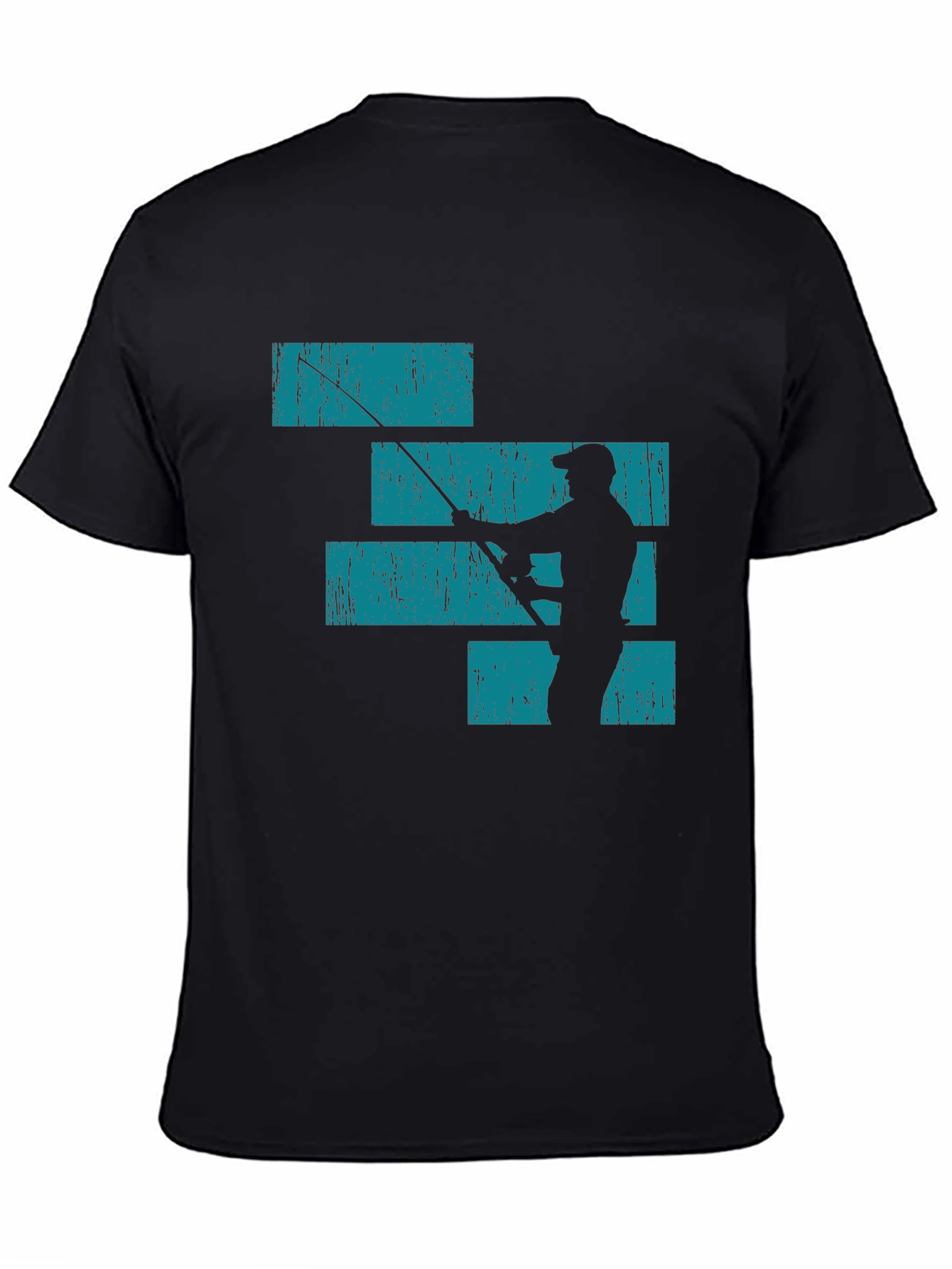 Fishing Silhouette Graphic Tee