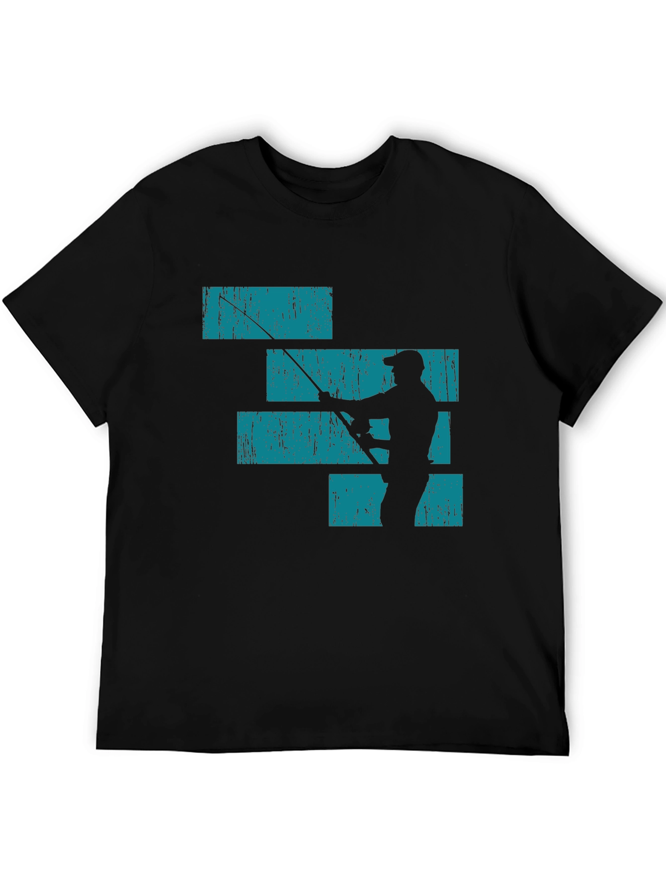 Fishing Silhouette Graphic Tee