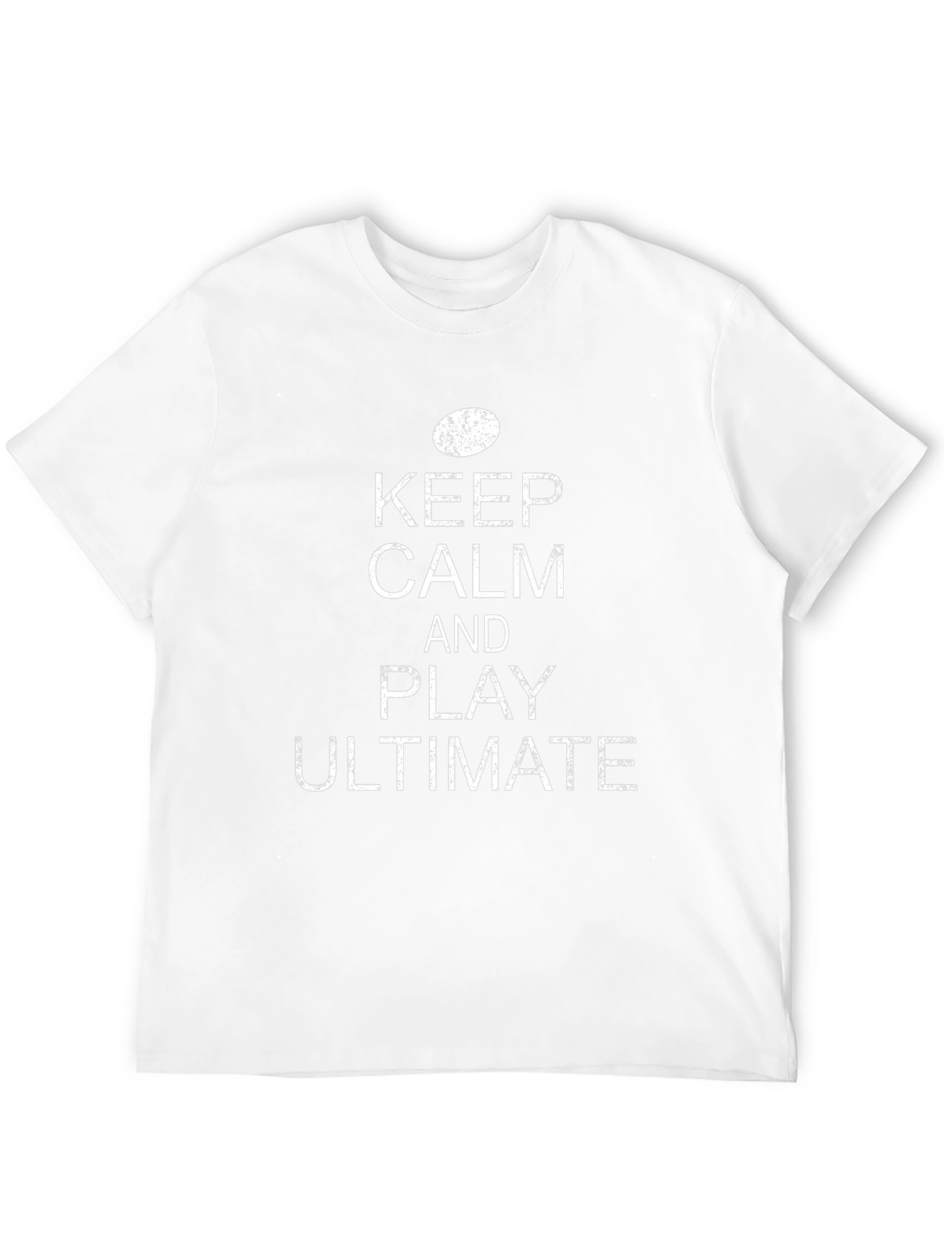 Keep Calm and Play Ultimate Black T-Shirt