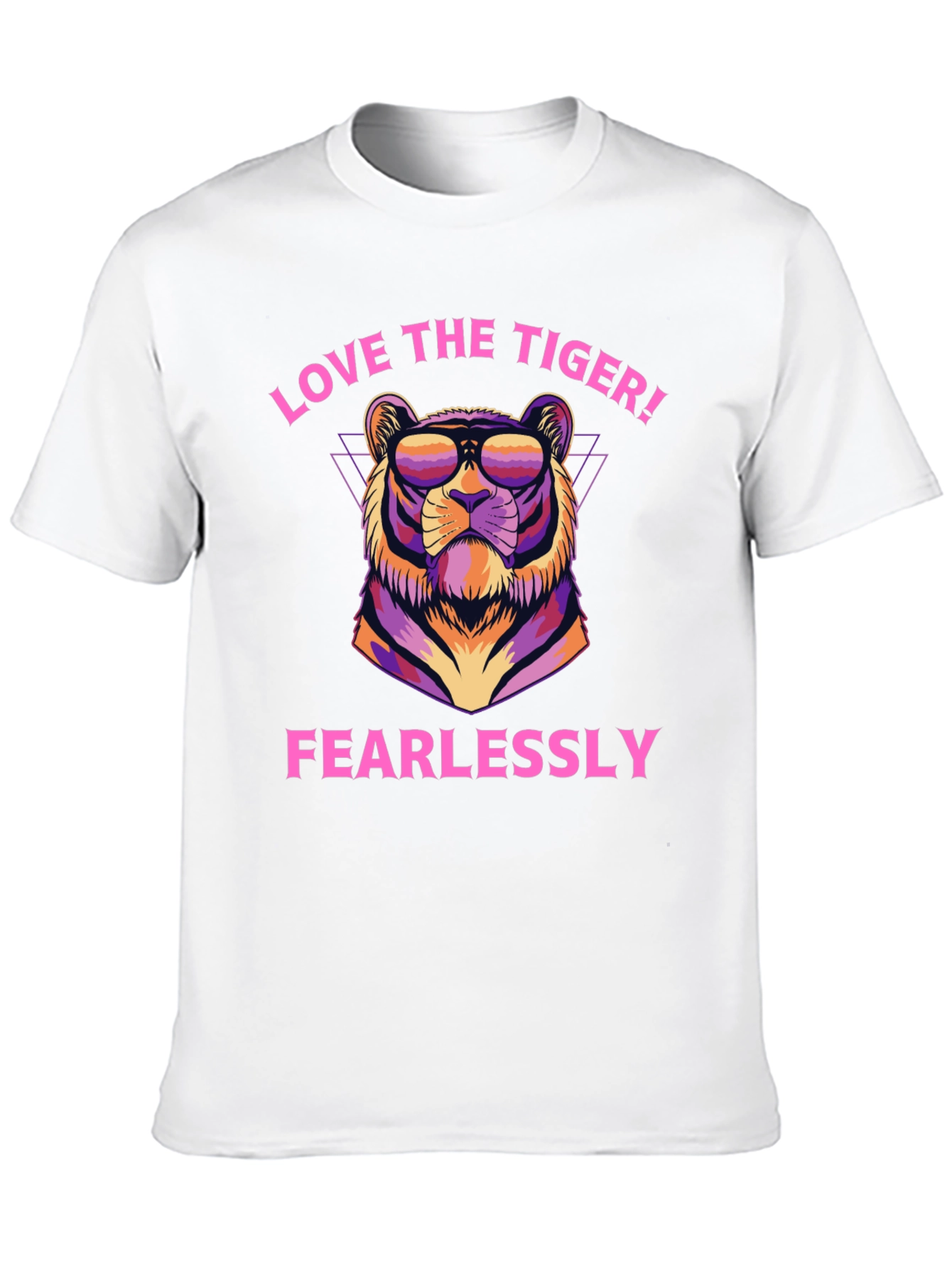 Love the Tiger Fearlessly Graphic T-Shirt