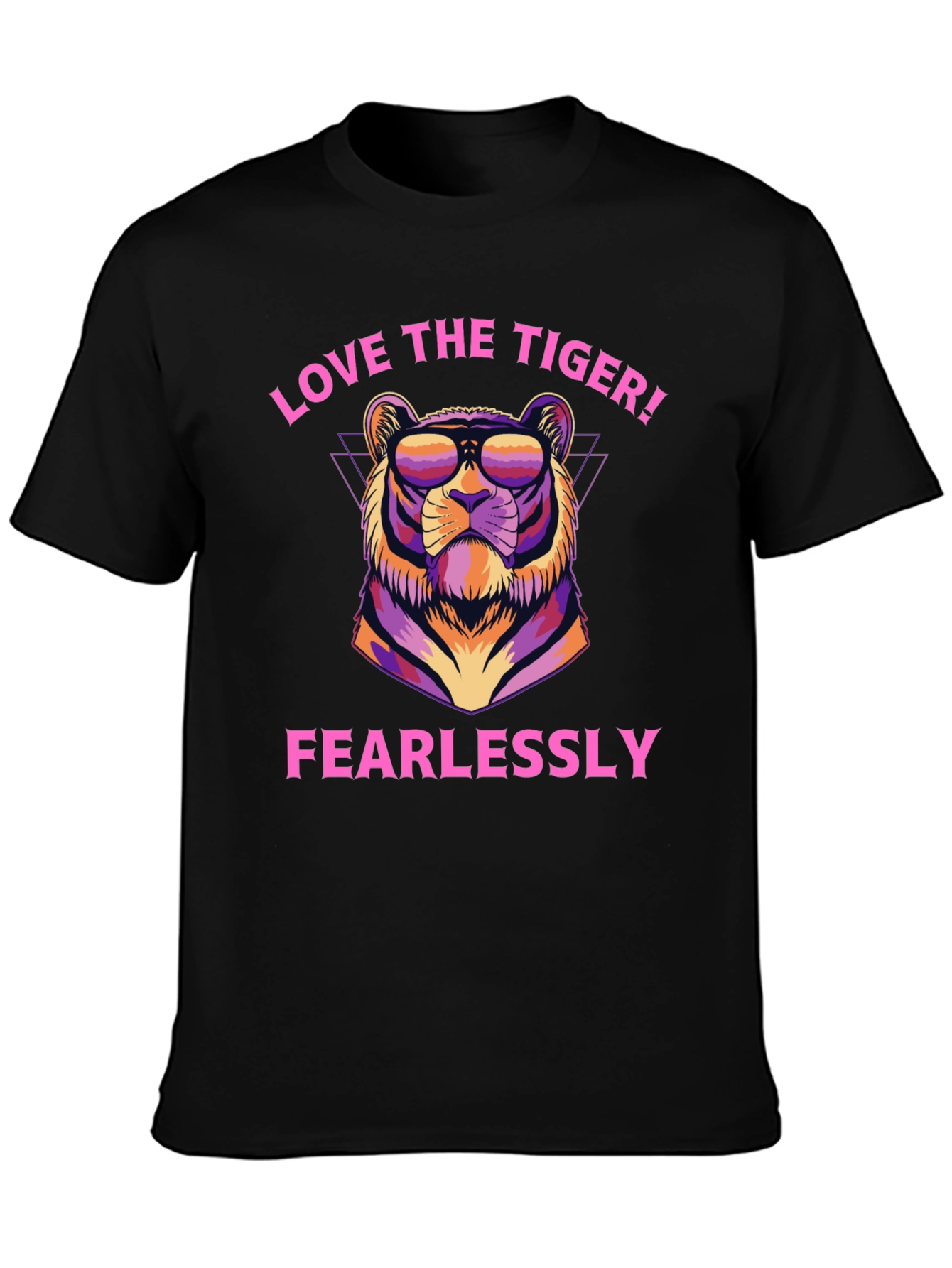 Love the Tiger Fearlessly Graphic T-Shirt