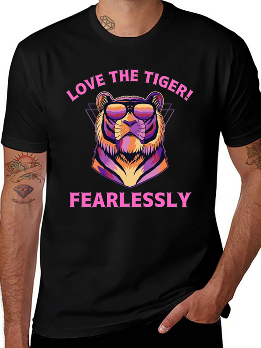 Love the Tiger Fearlessly Graphic T-Shirt