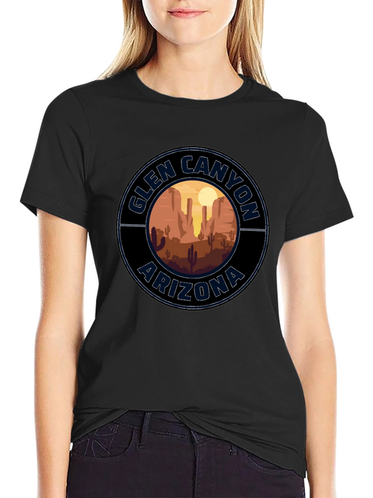 Glen Canyon Arizona Black T-Shirt