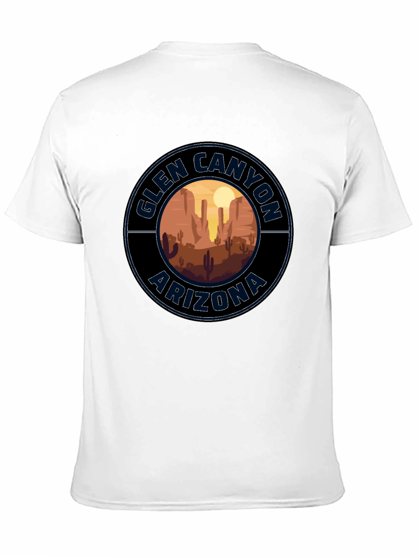 Glen Canyon Arizona Black T-Shirt