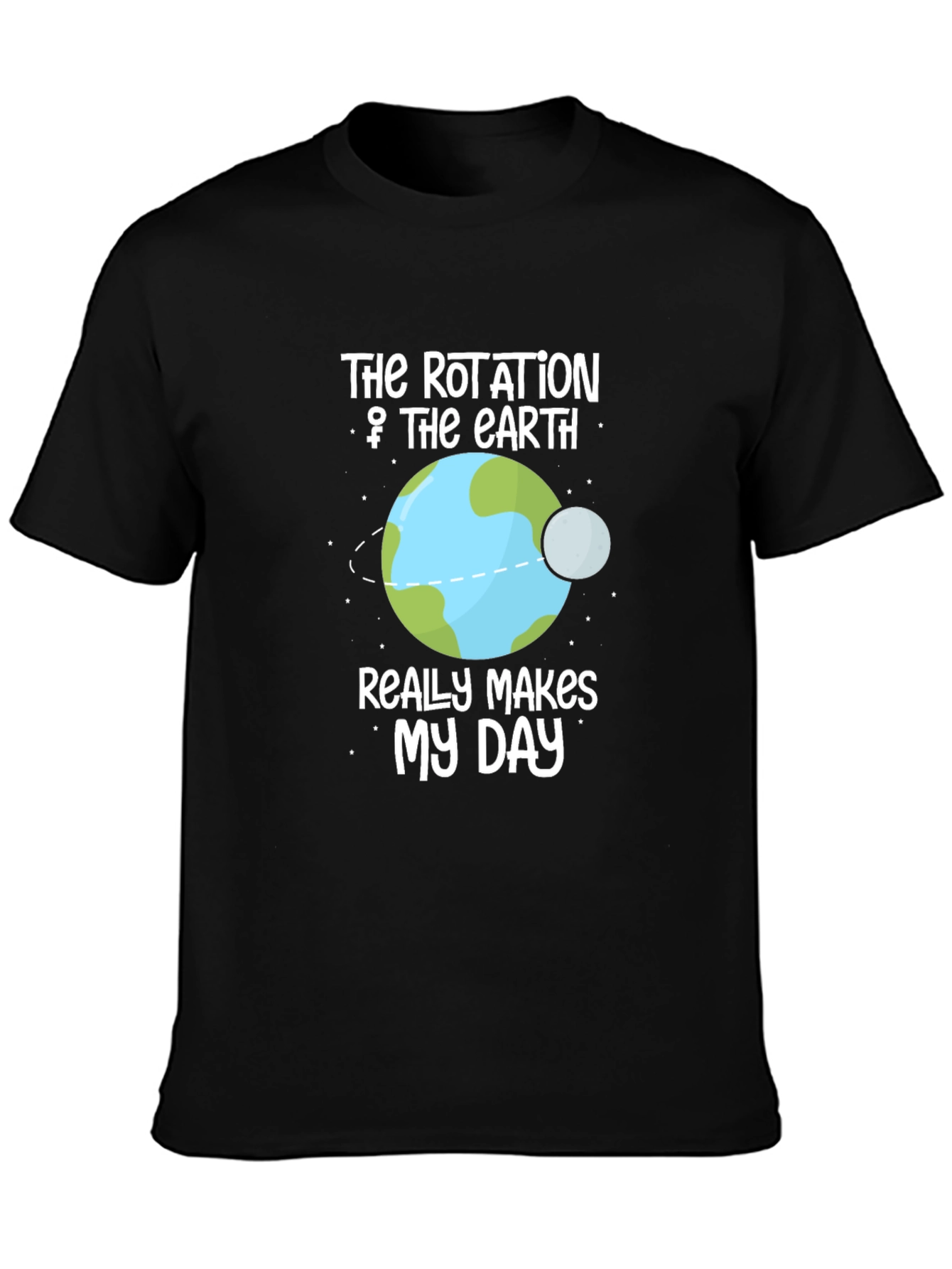 Rotation of Earth Graphic T-Shirt
