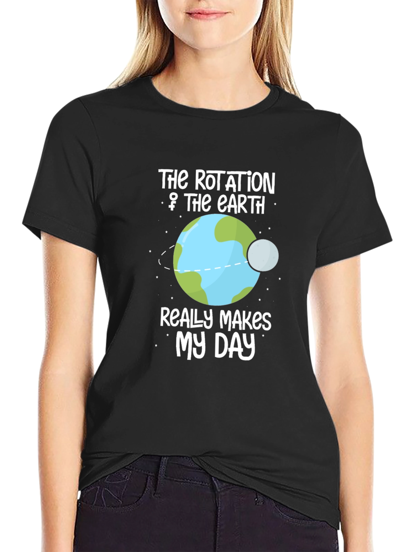 Rotation of Earth Graphic T-Shirt