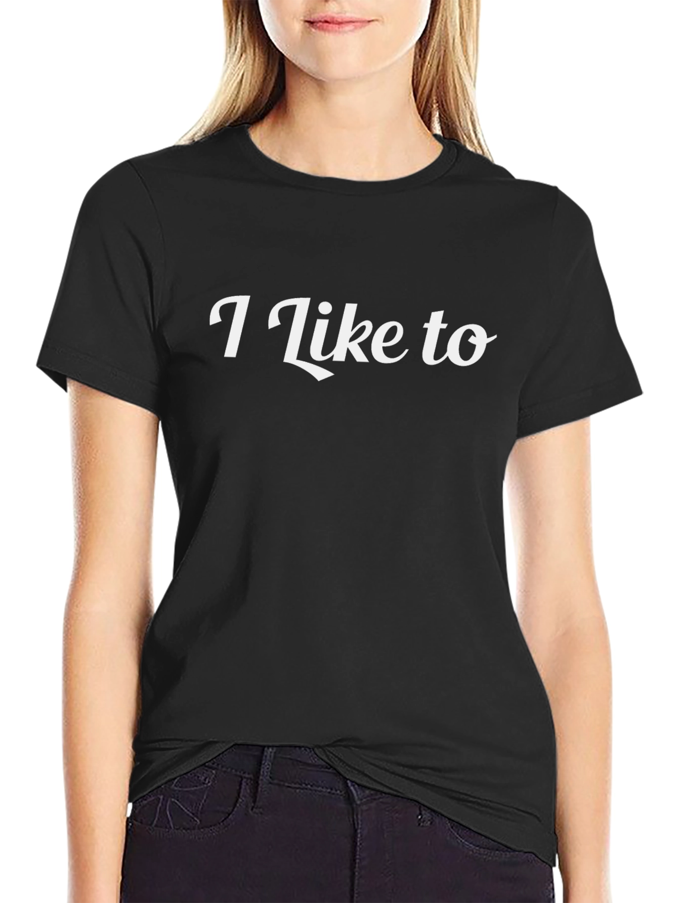 I Like To Graphic T-Shirt - Mens Casual Tee
